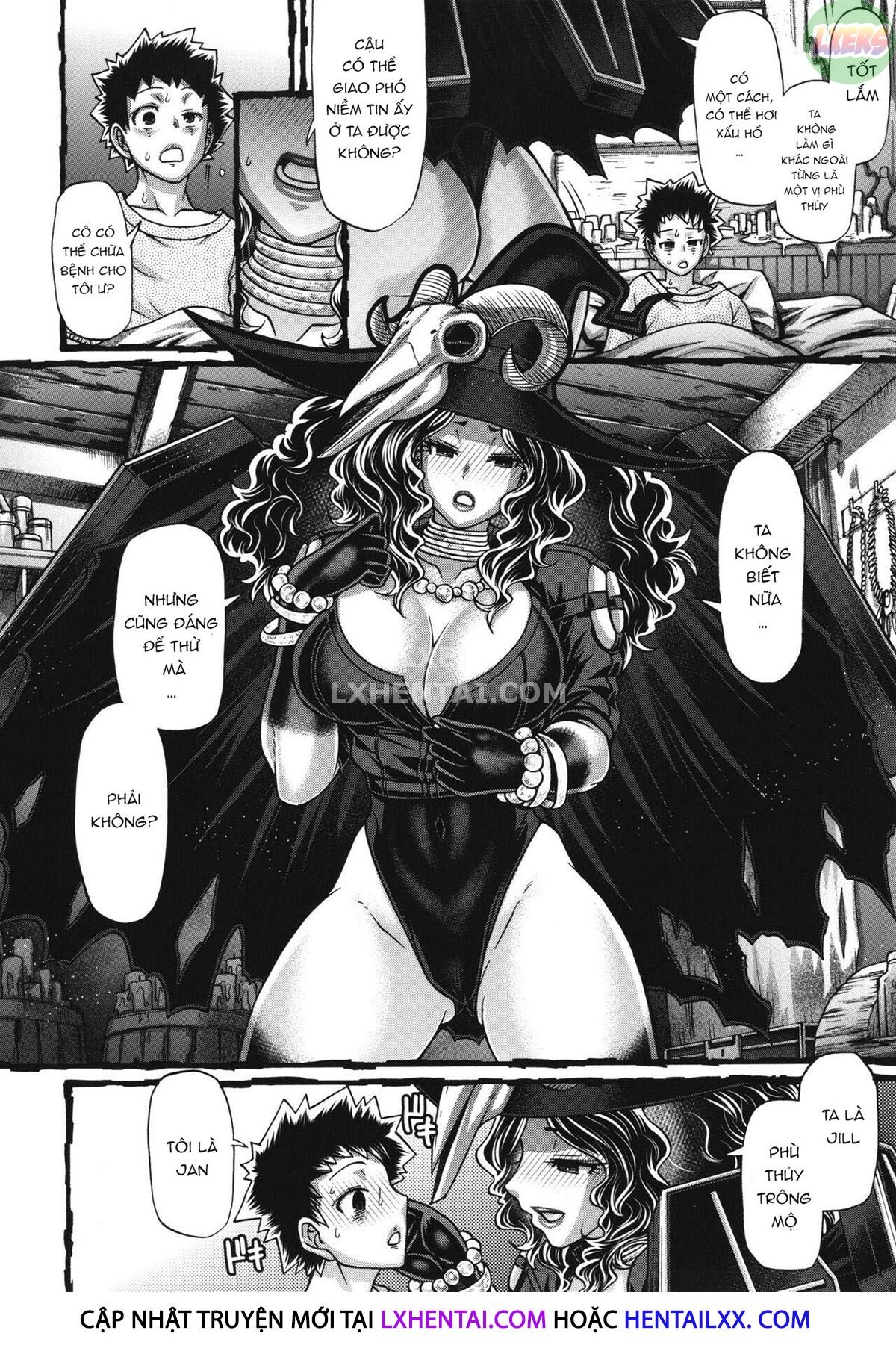 Đọc truyện hentai Mediator Witch ANGELIKA - Chap 5