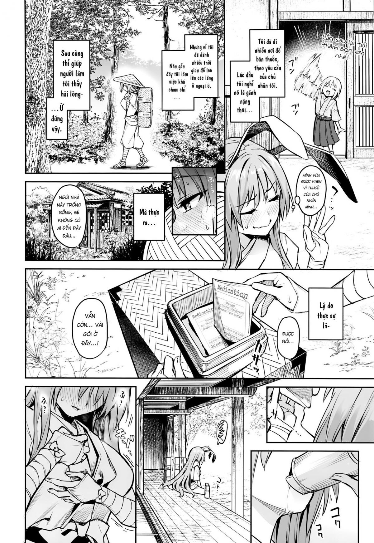 Đọc truyện hentai Udonge no Miruku Obadosu - Udonge’s Milky Overdose - Oneshot