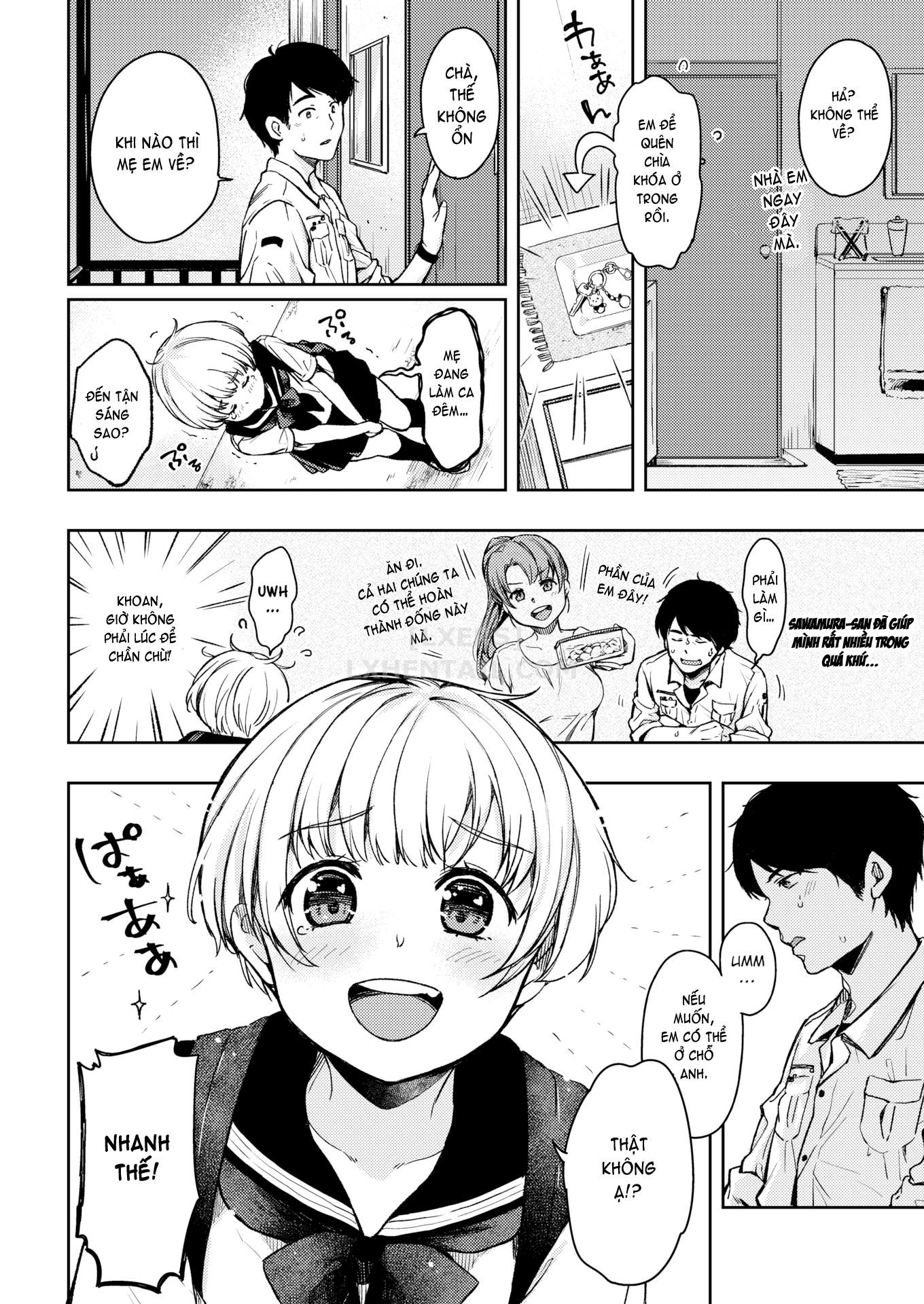 Đọc truyện hentai A Favor For Tsugumi-chan - Oneshot