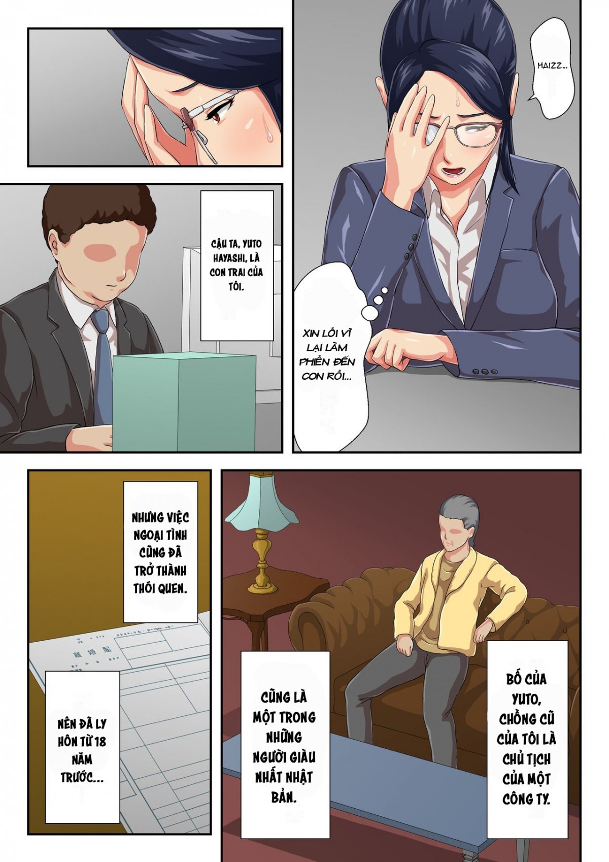 Đọc truyện hentai Female Boss is My Estranged Mother - Oneshot