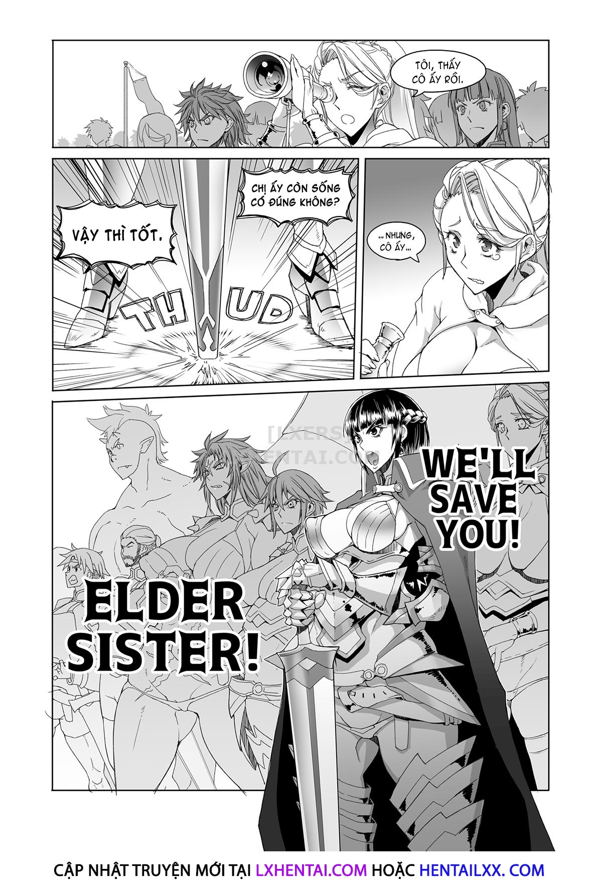 Đọc truyện hentai Shironezumi no Kamen to Toraware no Hime - Oneshot