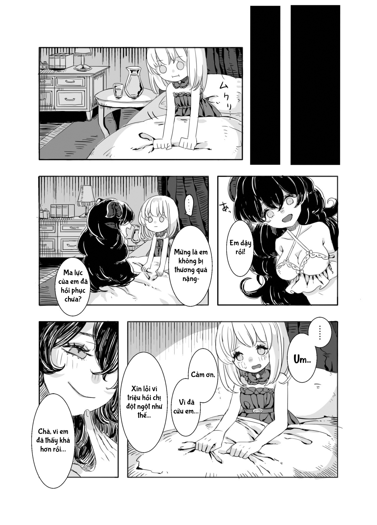 Đọc truyện hentai Futanari Onee-san to Onnanoko ga 1&2 - Story 1