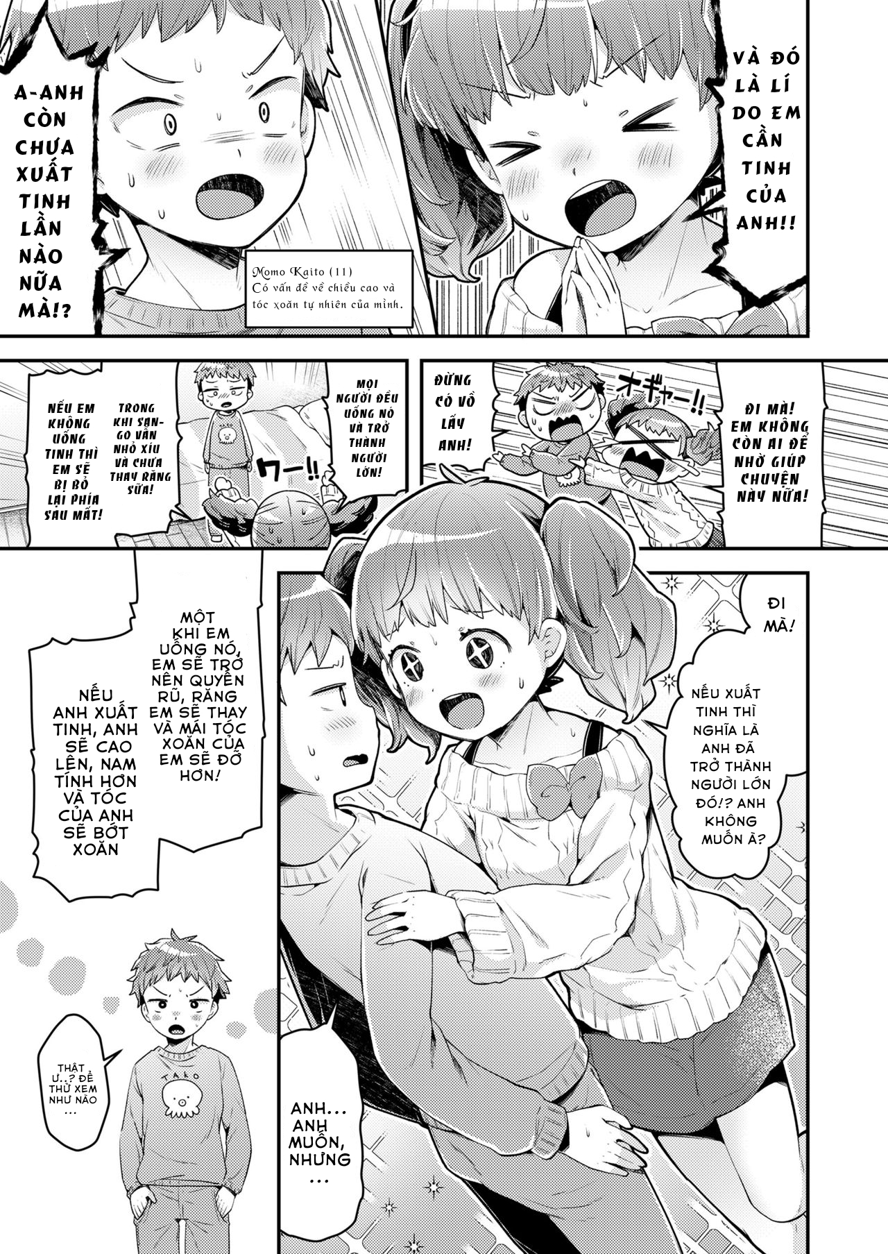 Đọc truyện hentai Issho ni Otona Training! - Oneshot