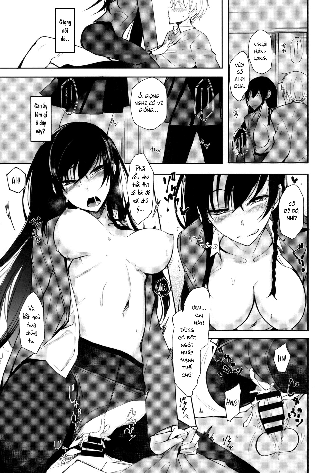 Đọc truyện hentai Cuốn truyện kể về việc tôi bị phục kích bởi một chị gái lạ mặt lớp trên - Chap 2