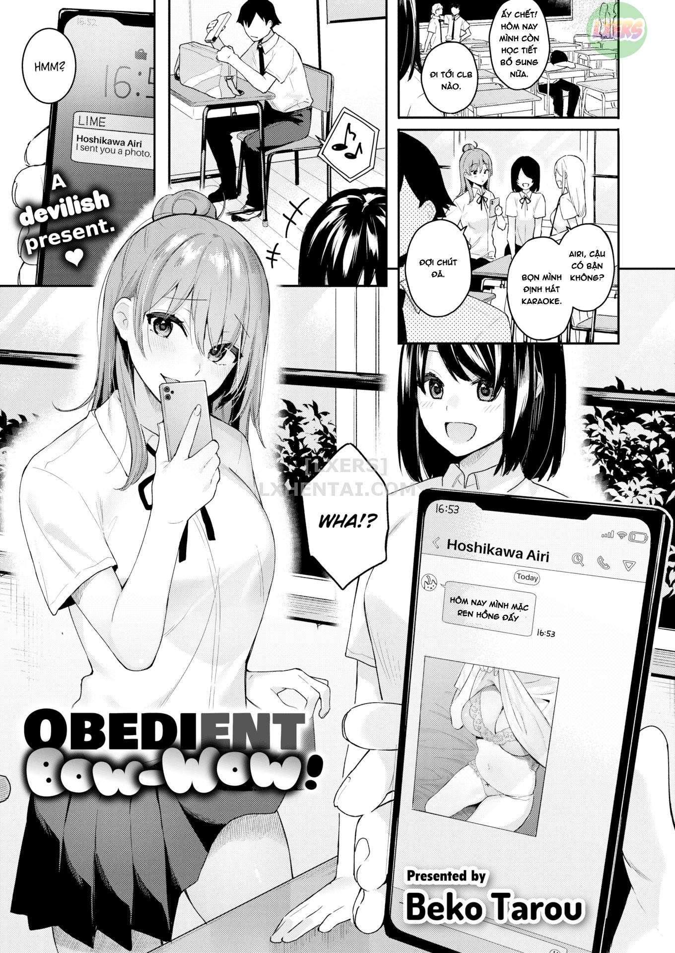 Đọc truyện hentai Obedient Bow-Wow! - Oneshot