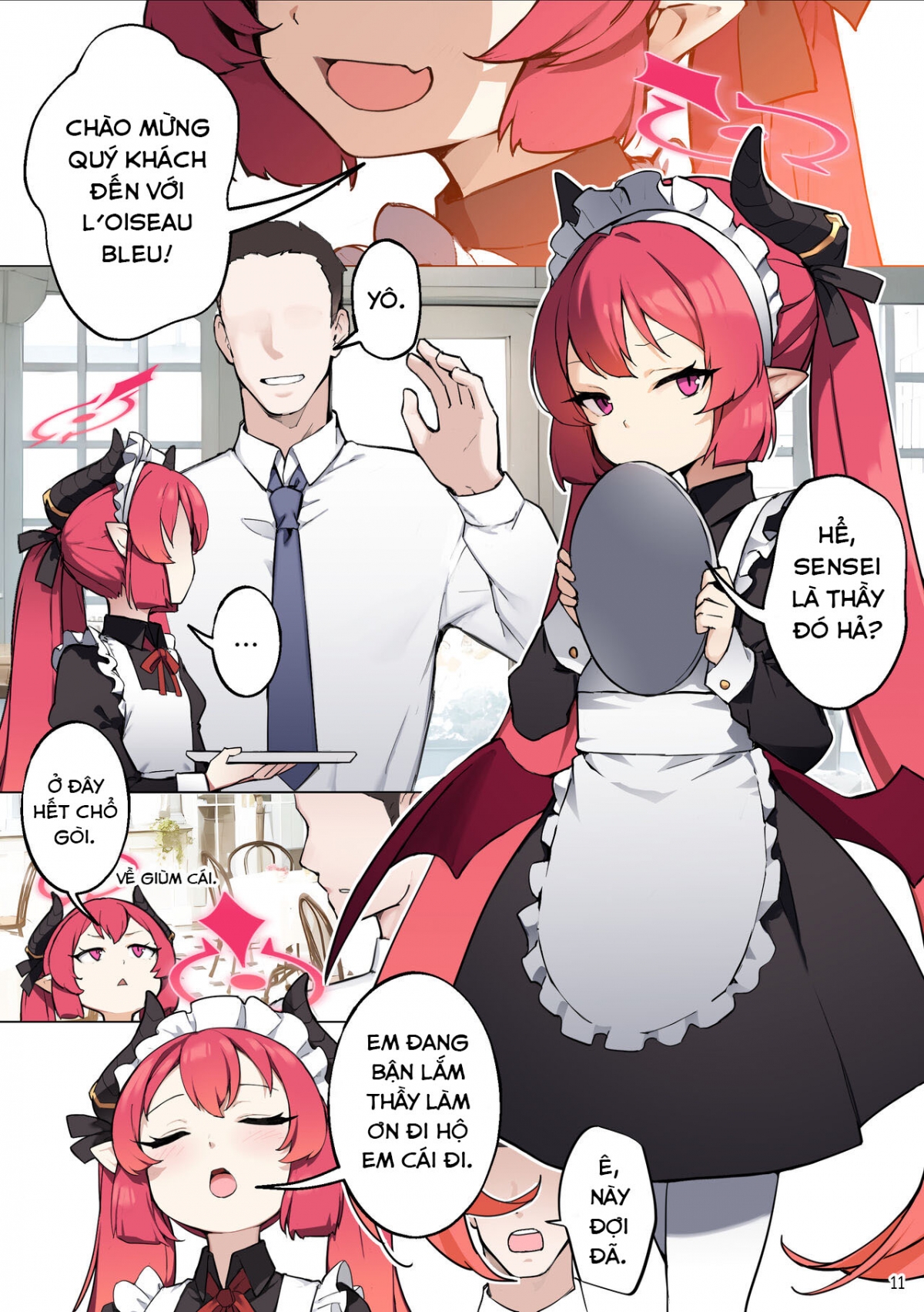 Đọc truyện hentai Cho em ăn Sensei - Oneshot