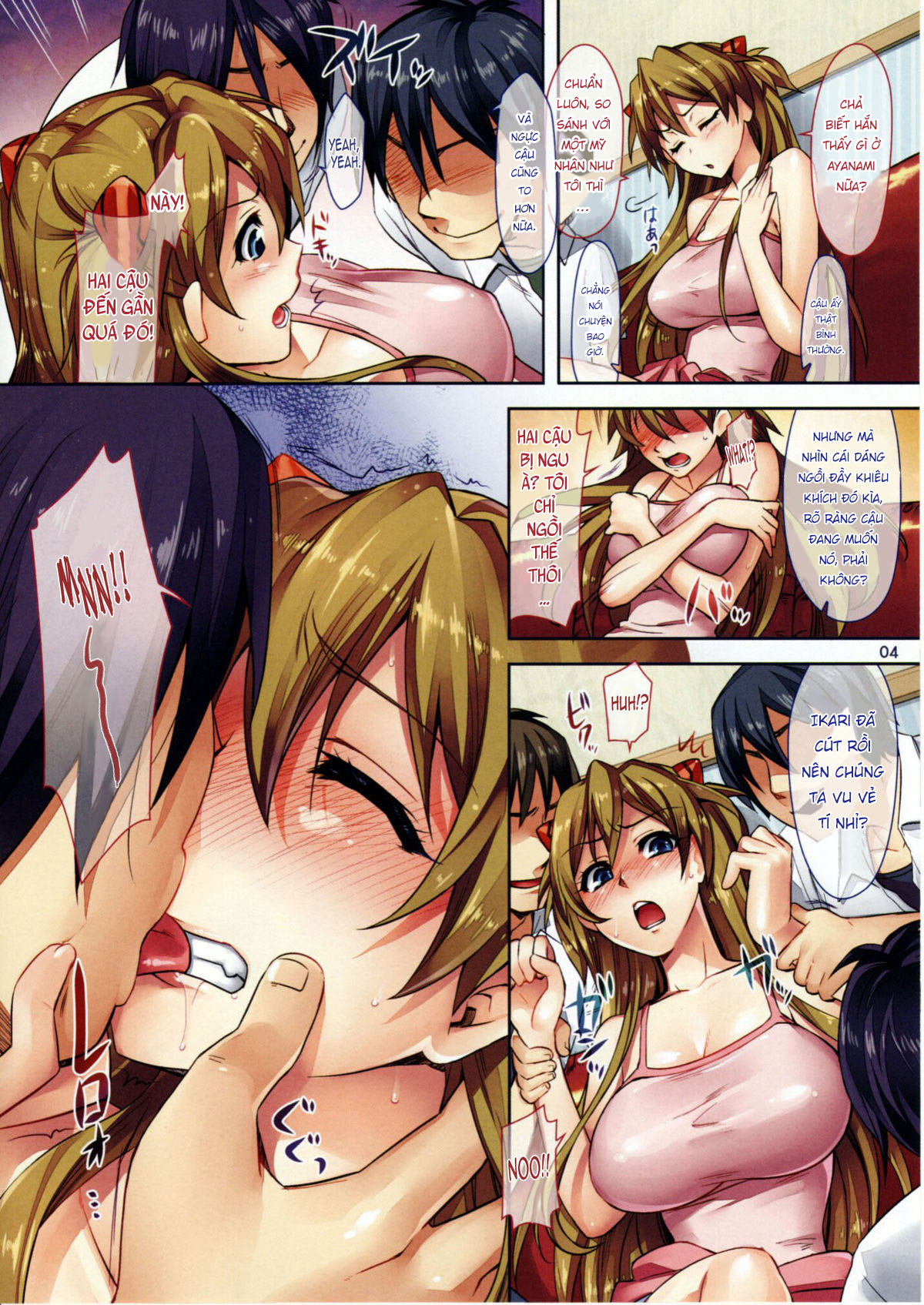 Đọc truyện hentai Đụ tàn bạo Asuka - Oneshot