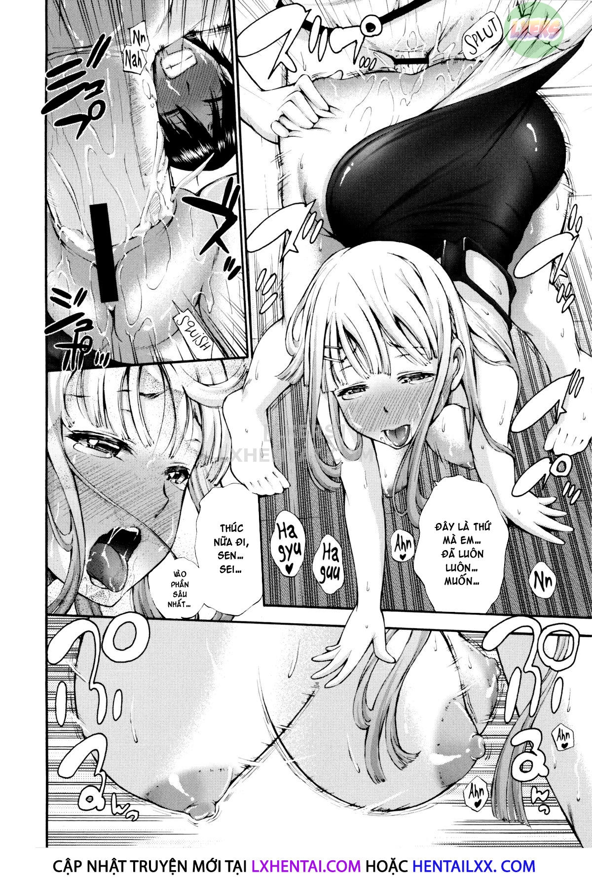 Đọc truyện hentai Houkei Nama Ijiri + Bonus Leaflet - Chap 6 - Bí mật của tôi và thầy