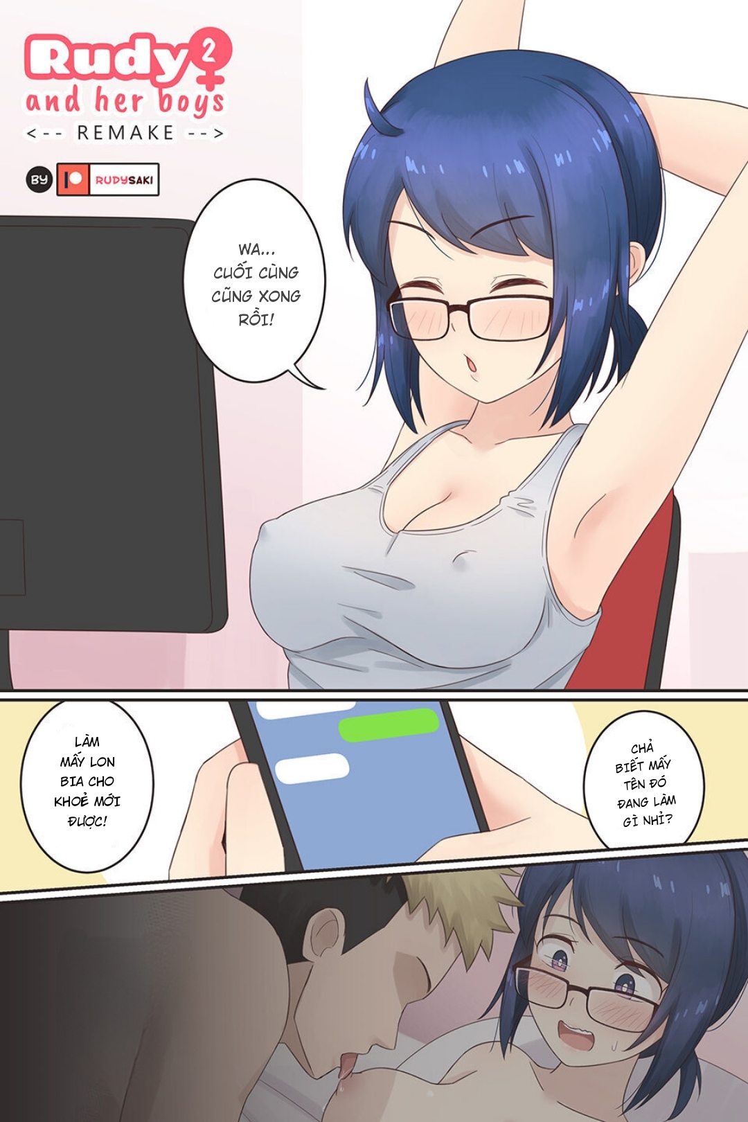 Đọc truyện hentai RuDy và những người bạn trai của cô ấy! Chap 3 - Chap 2