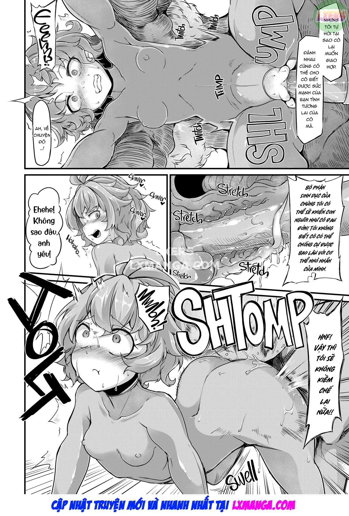 Đọc truyện hentai Tái thiết!? Thụ tinh giữa các loài - Chap 6 - [END]