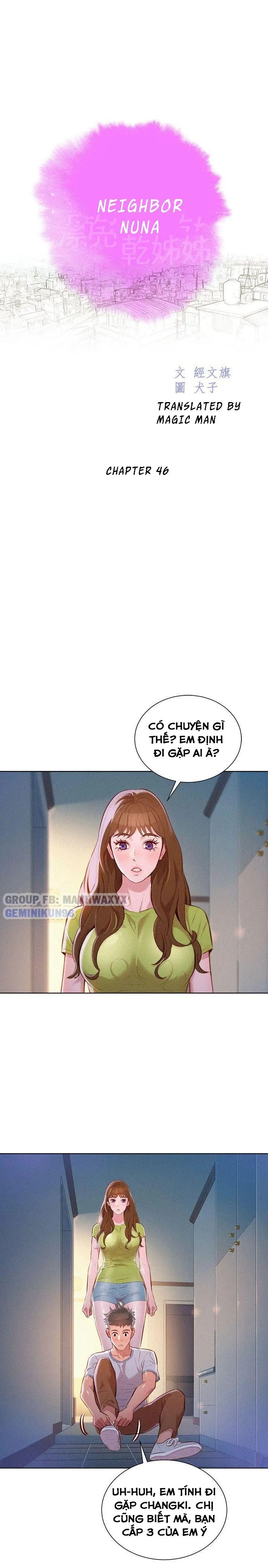 Đọc truyện hentai Chị Gái Hàng Xóm - Chap 46