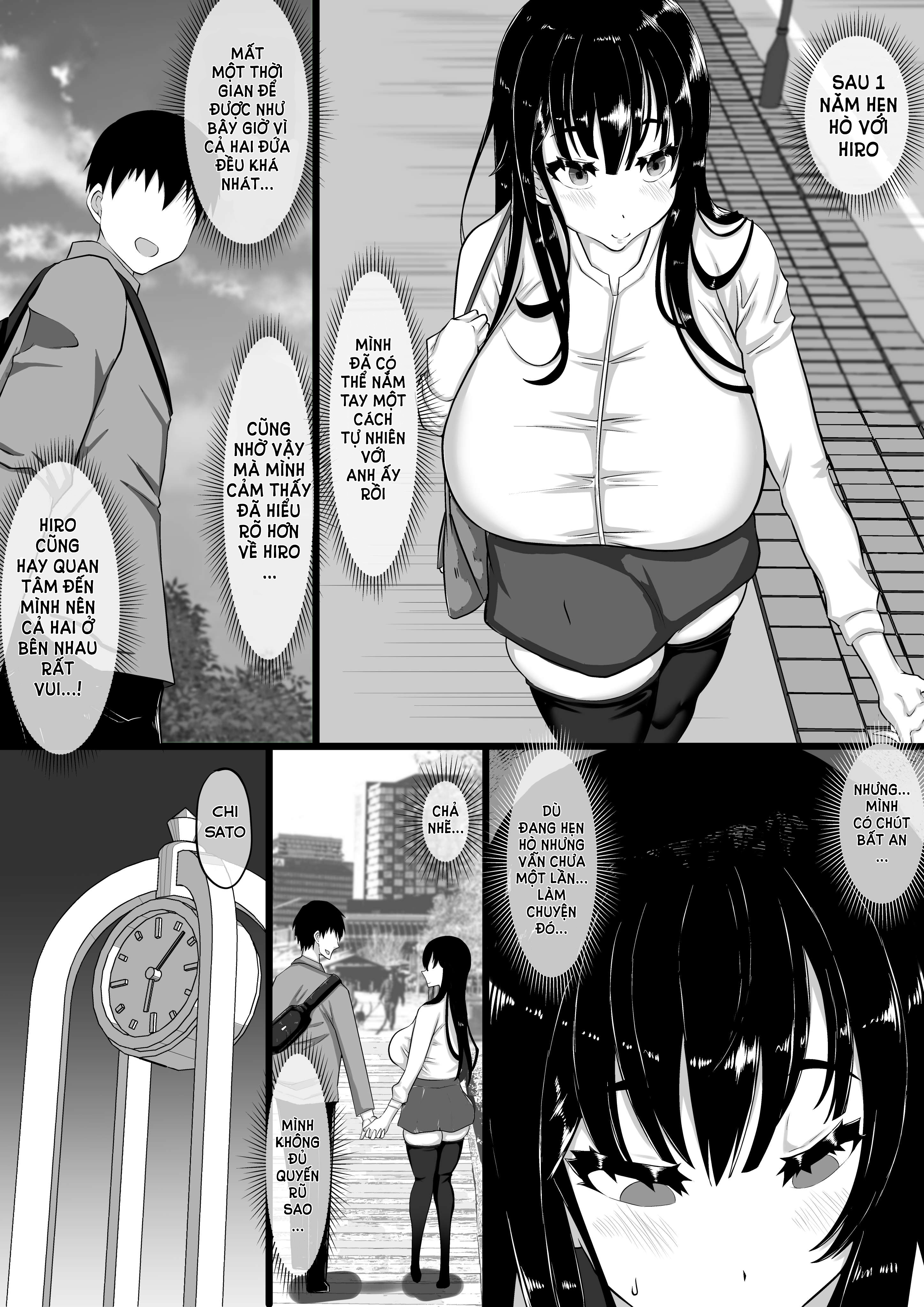 Đọc truyện hentai Kareshi to no Sex ga Jouzu ni Dekinai Watashi ni, Yasashii Oji-san ga Gachi Iki Koubi o Oshiete Kureru. - Chap 1