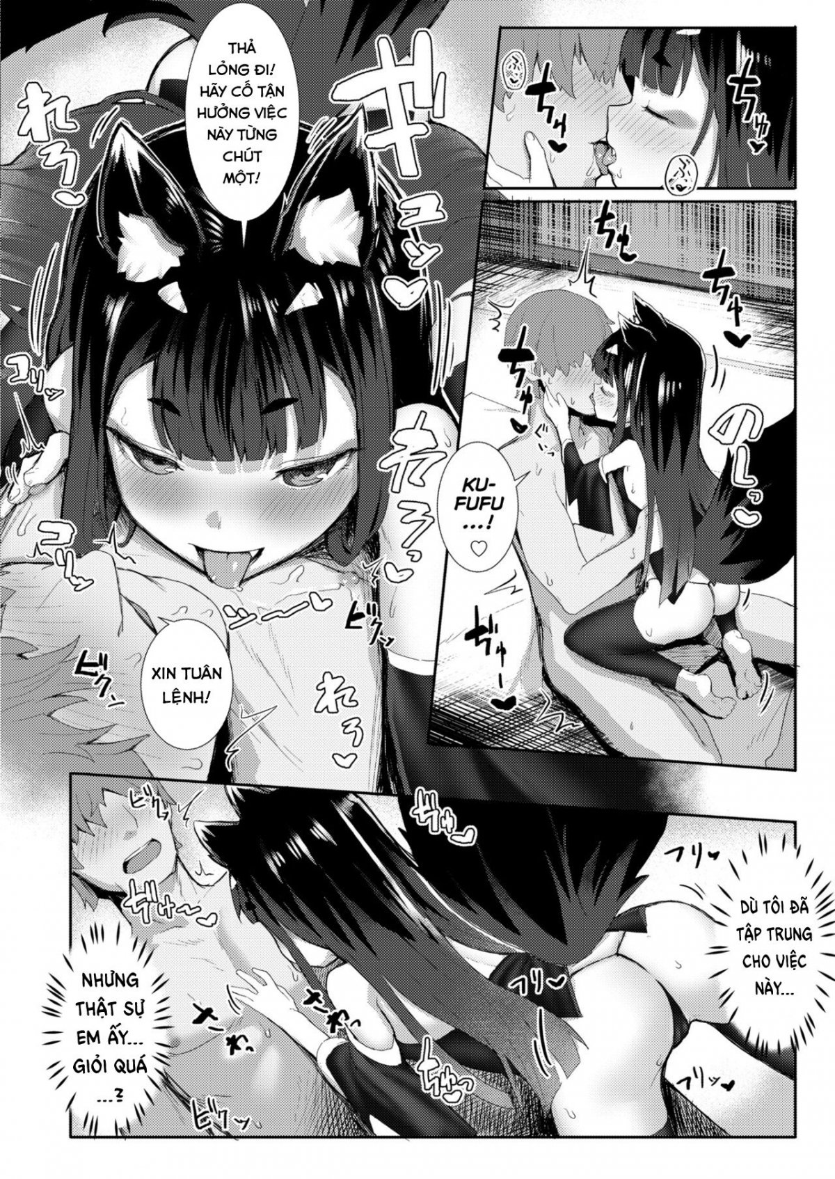 Đọc truyện hentai Vô tình đi lạc, tôi bị bé loli cáo vắt khô. - Oneshot