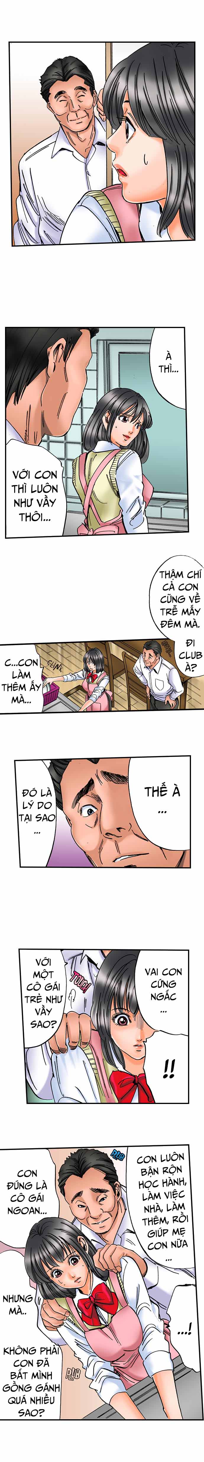 Đọc truyện hentai Tên cha dượng có mưu đồ với cô con gái. - Chap 1-2