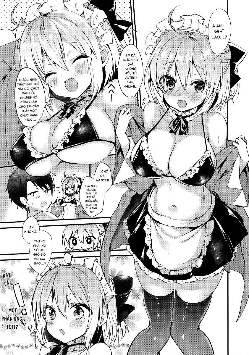 Đọc truyện hentai Master Daisuki Wanko-Kei Mizugi Maid Na Okita-San - Oneshot