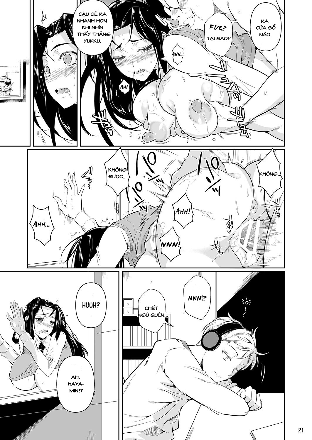 Đọc truyện hentai Hayami-san wa Me ga Mienai - Oneshot