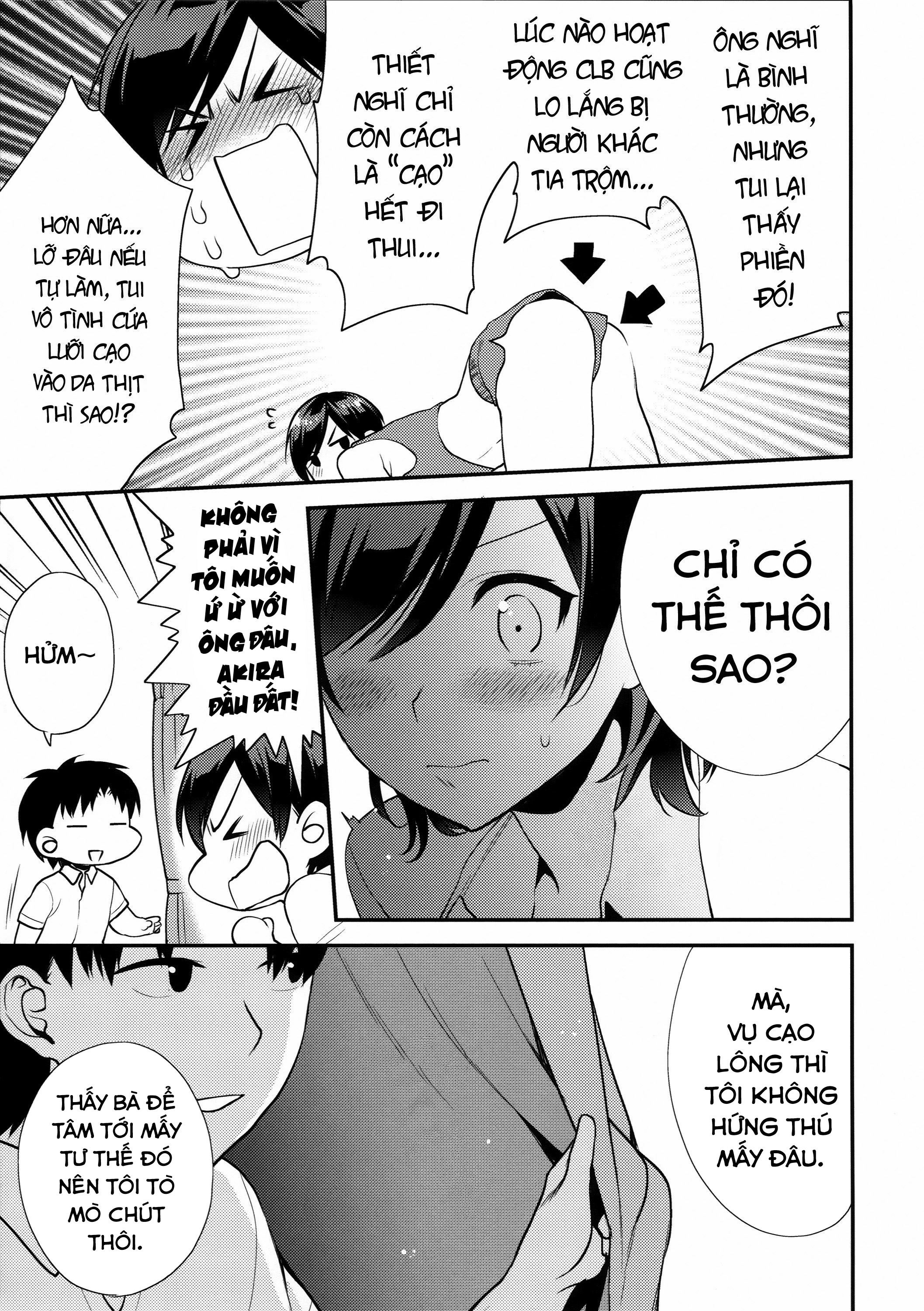 Đọc truyện hentai Cạo lông vùng kín - Oneshot