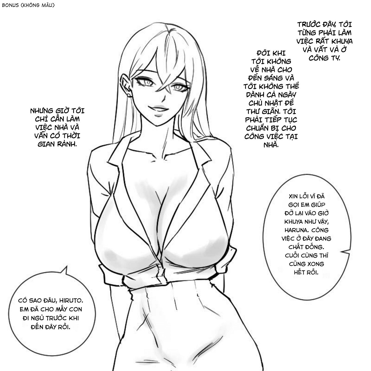 Đọc truyện hentai Thay thế thư ký - Oneshot