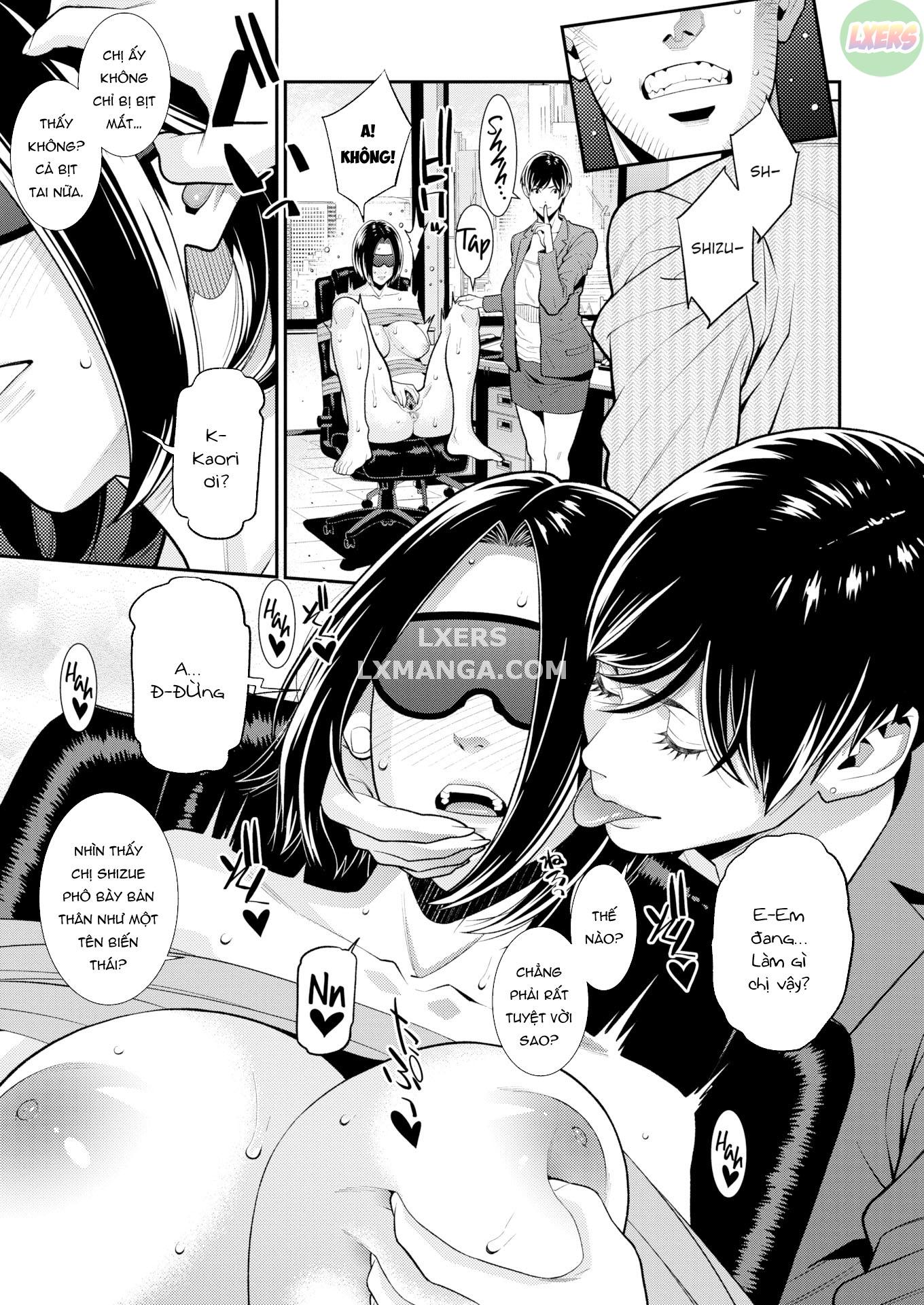 Đọc truyện hentai Cấp dưới được vợ đưa về nhà hóa ra lại là bạn gái cũ - Chap 2 ~Turn Shizue~ | END