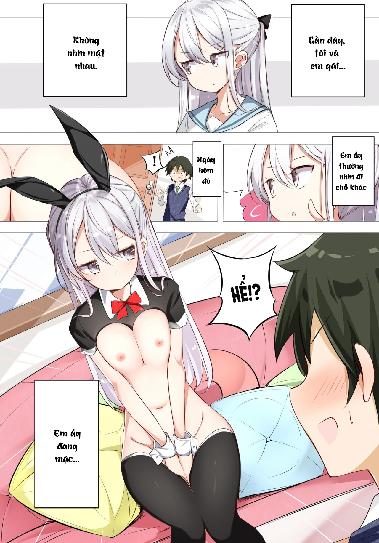 Đọc truyện hentai Chuyện Của Em Gái - Chap 1.2
