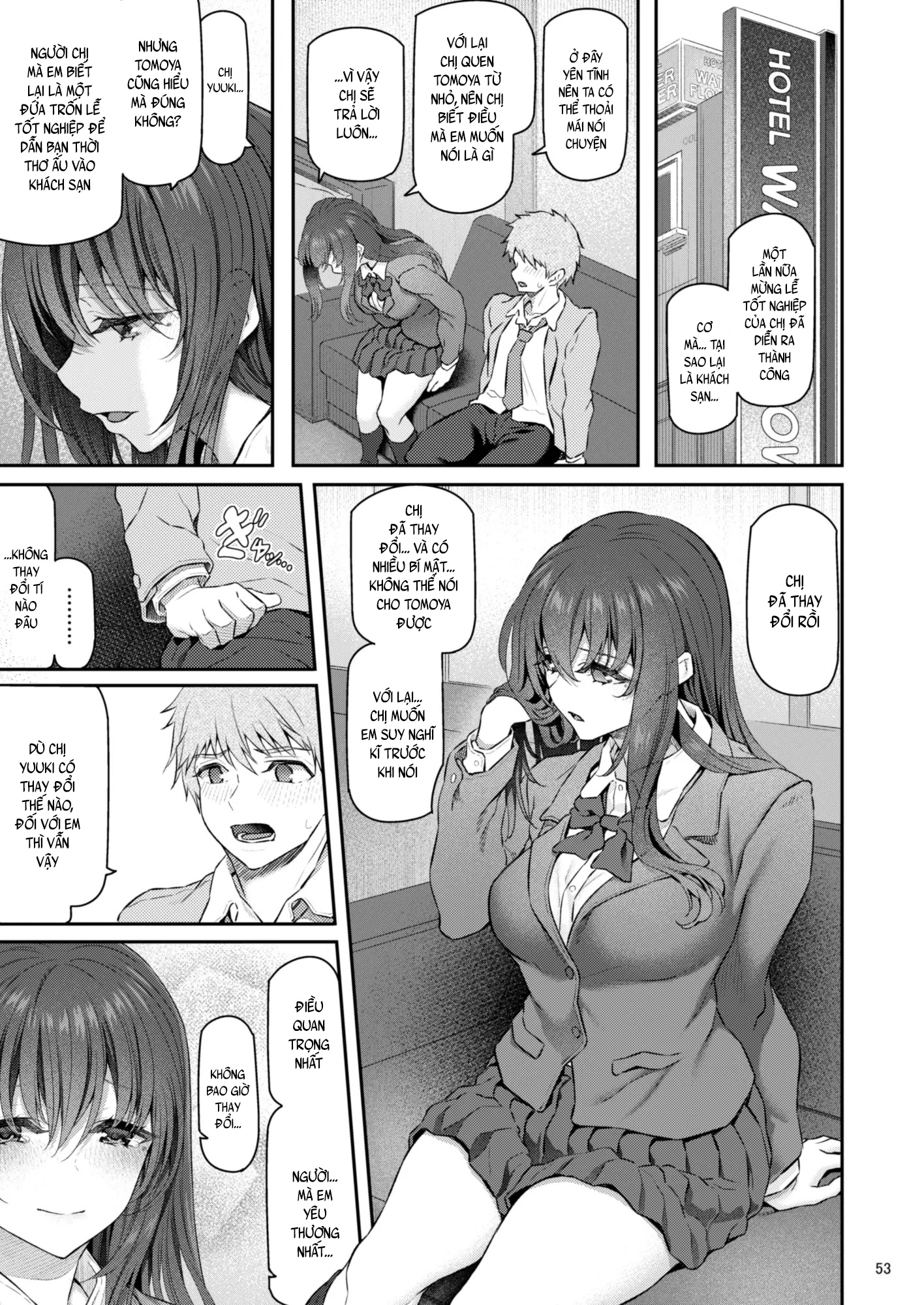 Đọc truyện hentai Phục vụ của 3 nữ sinh đóng phim segg - Chap 3