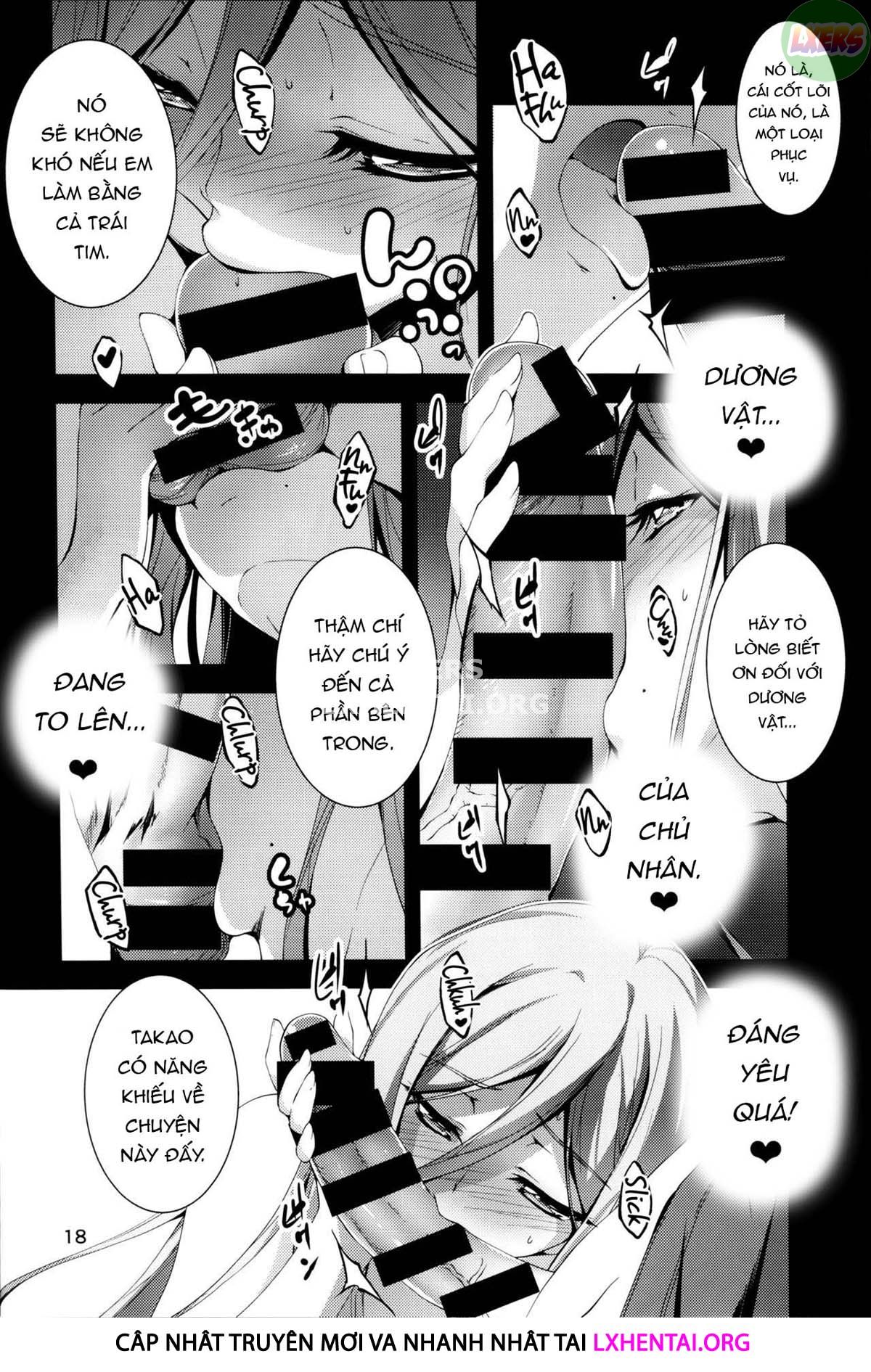 Đọc truyện hentai Takao Plug In! - Oneshot