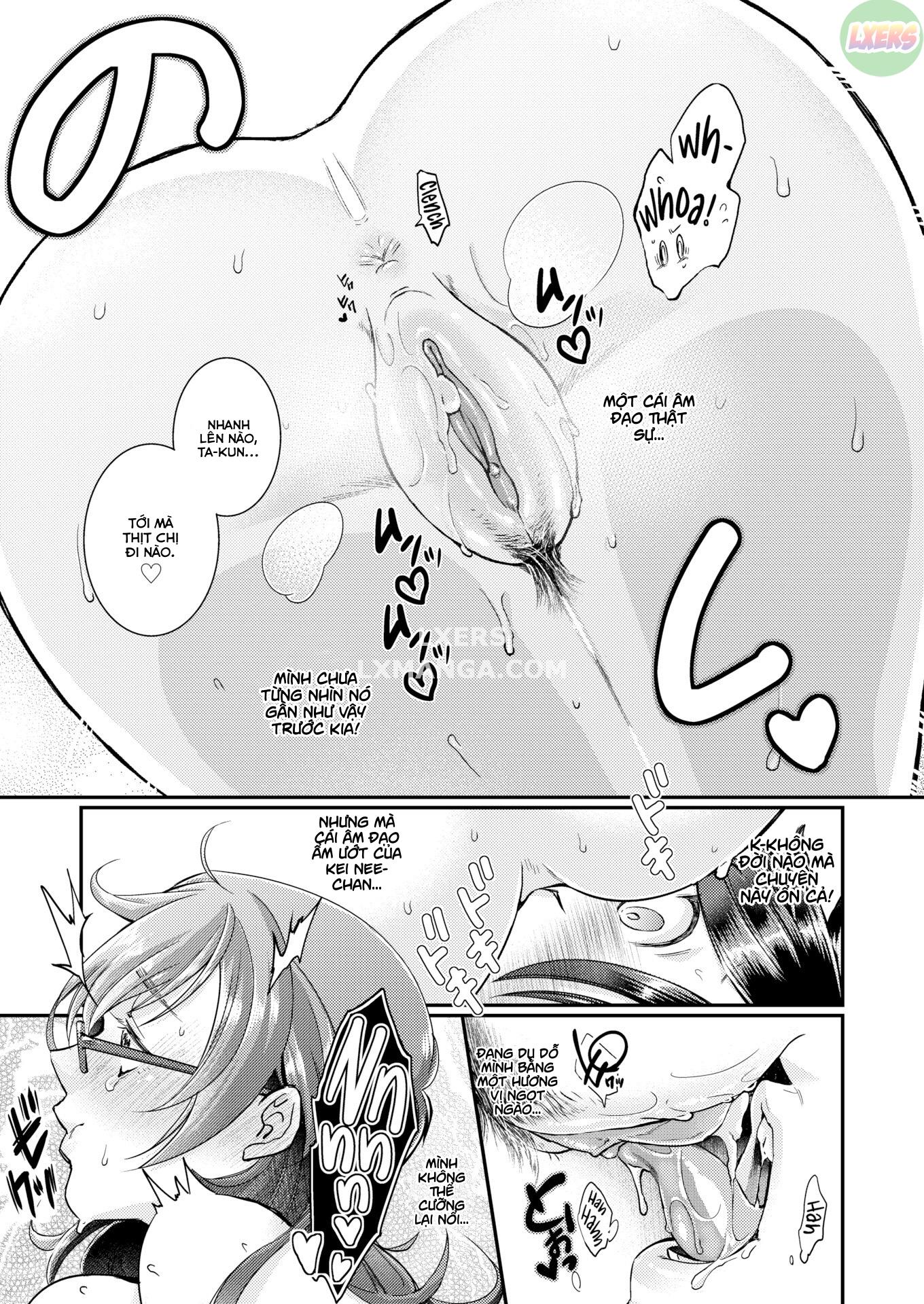 Đọc truyện hentai Chị Em Sinh Đôi & Tôi - Oneshot