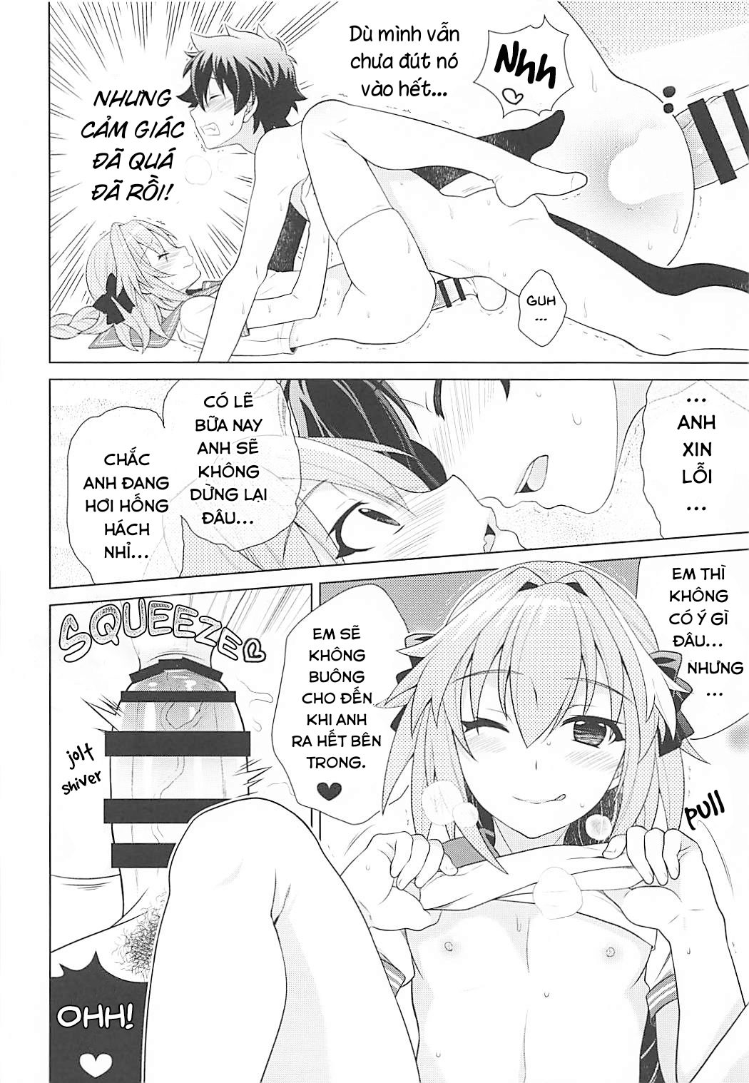 Đọc truyện hentai Sau hôm nay, tôi là người yêu của Master. - Oneshot