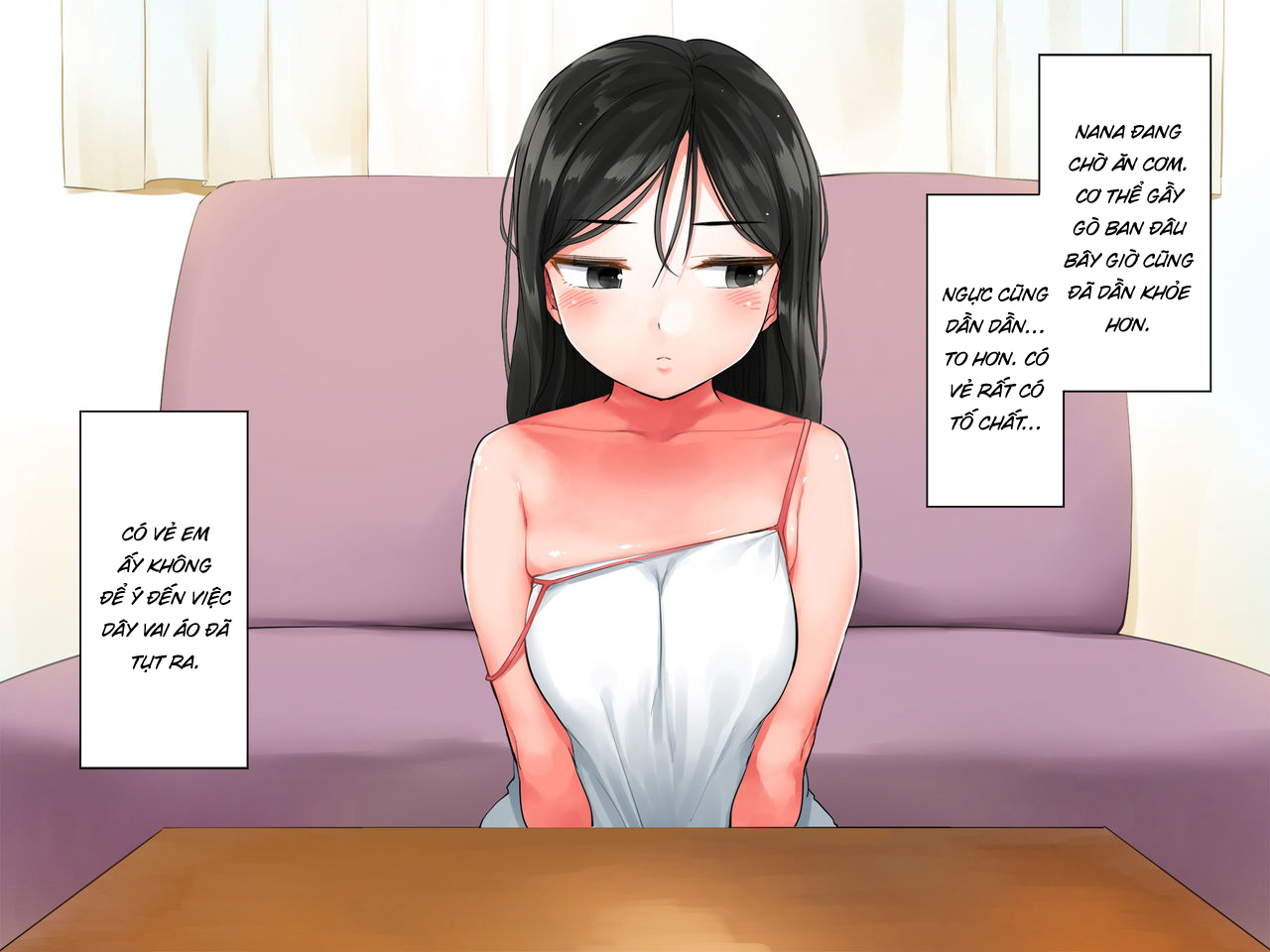 Đọc truyện hentai Khi tôi bế cô gái gầy gò của mình lên, cô ấy ướt sũng - Part 2