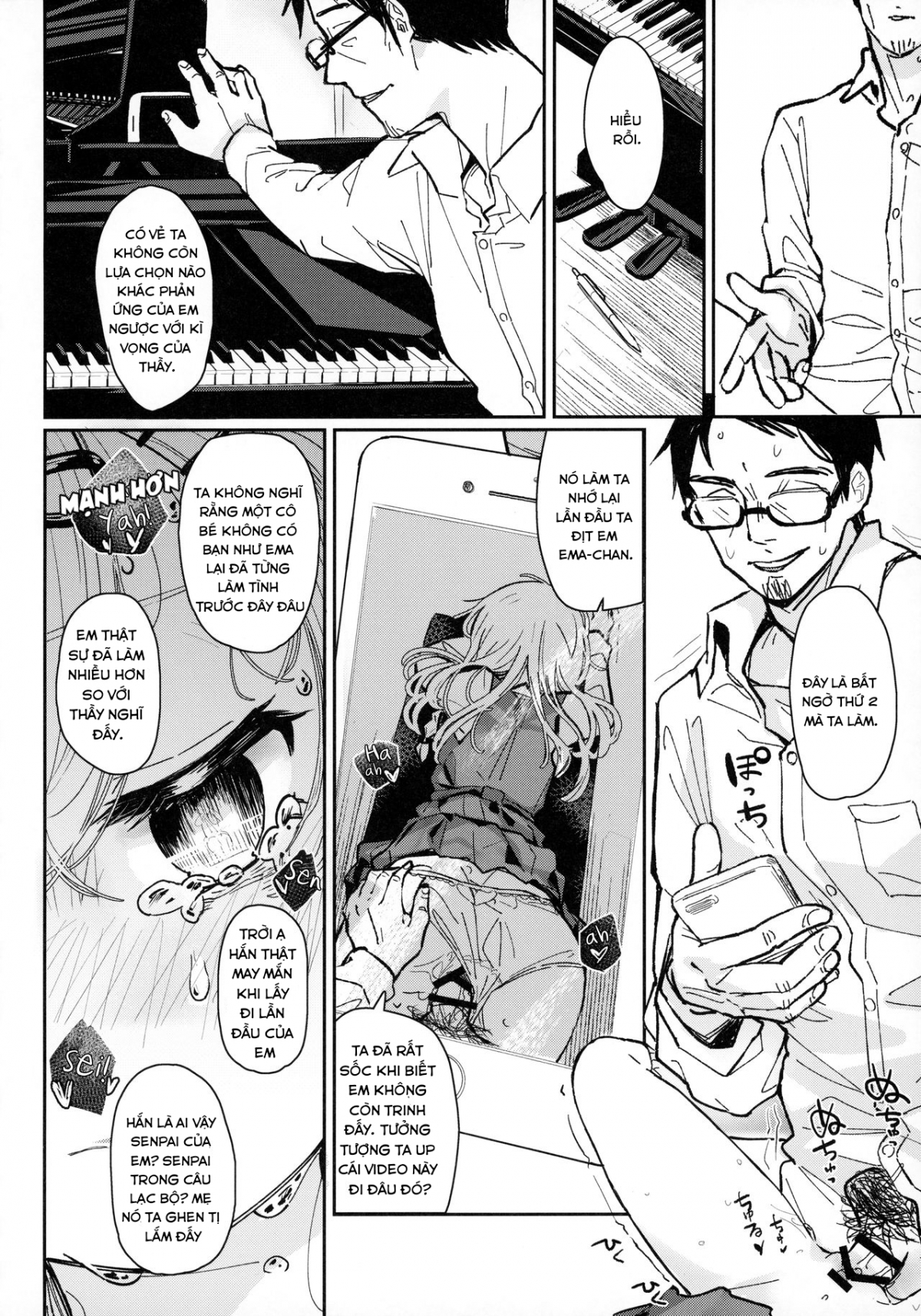 Đọc truyện hentai Câu chuyện về cách một người đàn ông trung niên khó chịu thôi miên tôi và khiến tôi sướng - Oneshot