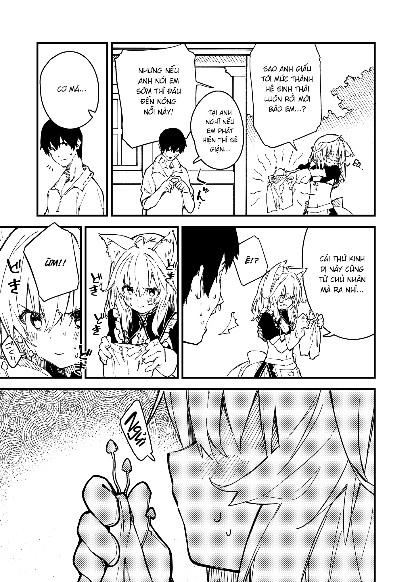 Đọc truyện hentai Sống Cùng Nàng Tai Thú - Ngoại truyện 9