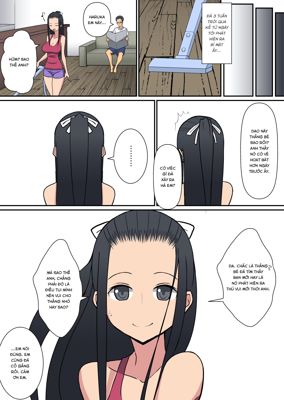 Đọc truyện hentai Noriaki-kun to Haruka-san - Oneshot