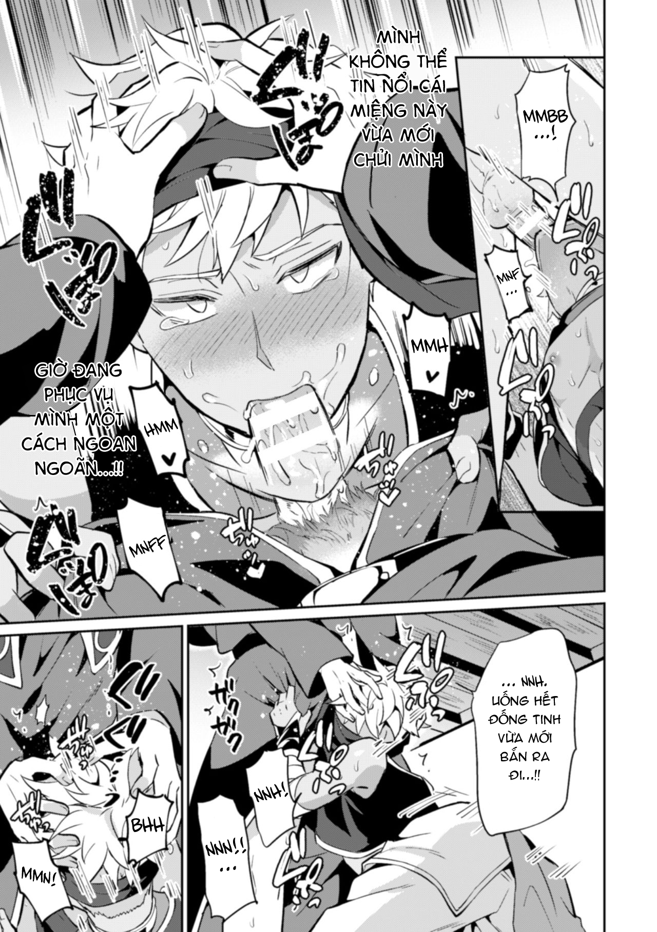 Đọc truyện hentai Cuốn Sách Ma Thuật Bị Nguyền Rủa - Chap 1 - Anh đạo tặc hoàn toàn bị khuất phục bởi phép thôi miên.