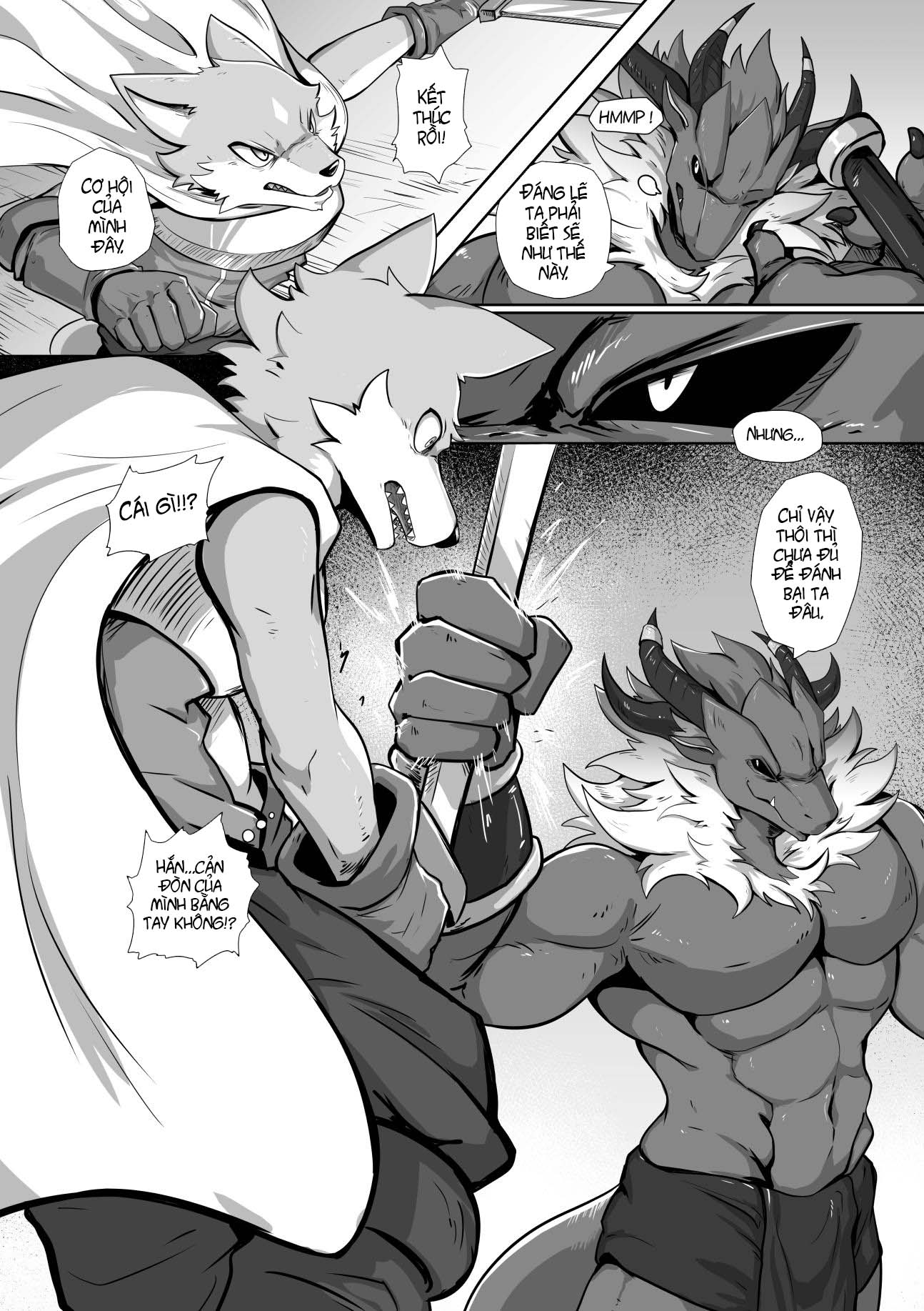 Đọc truyện hentai Hiệp sĩ và ác ma - Oneshot