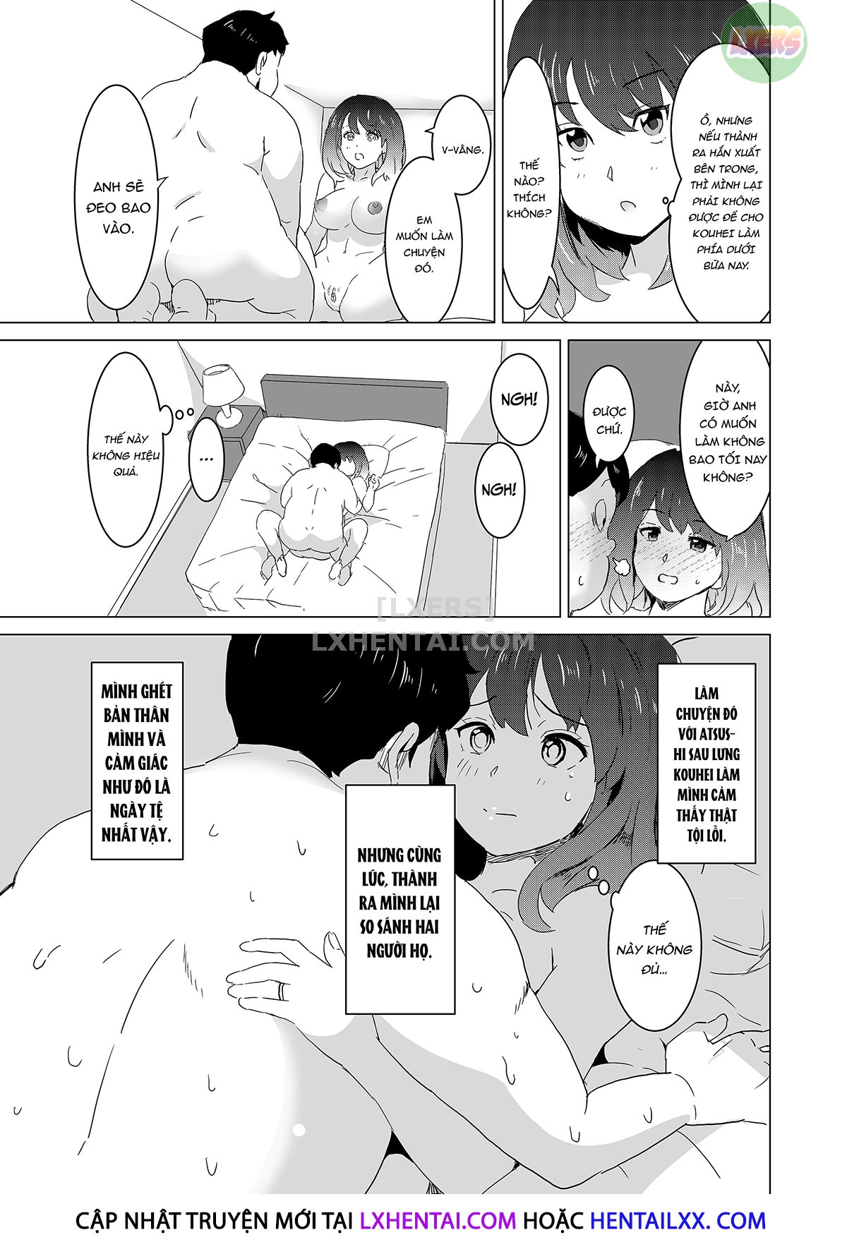 Đọc truyện hentai My Wife Would Never Moan Like in the Unrealistic Porn My Neighbor Watches - Chap 2