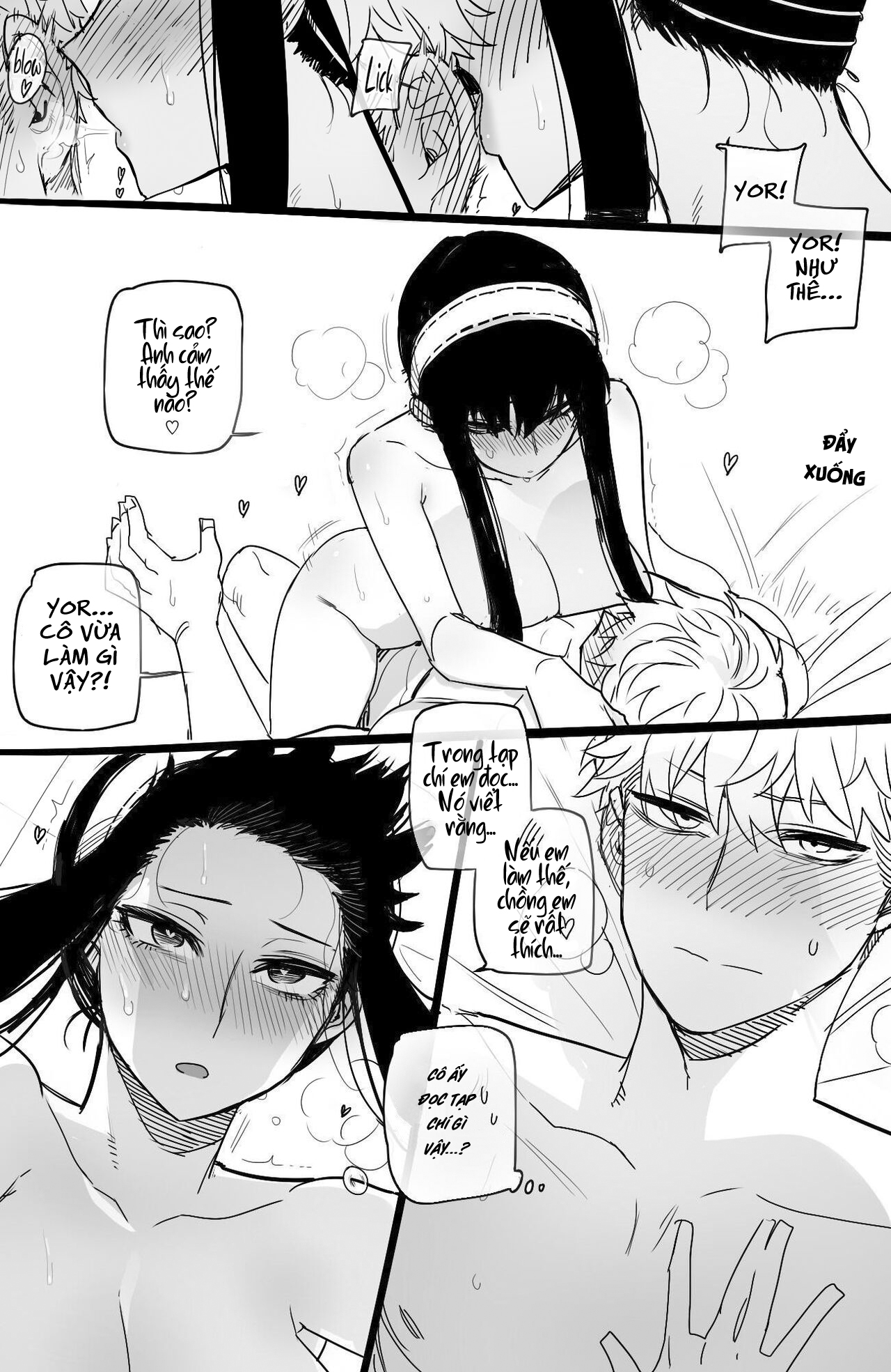 Đọc truyện hentai Lần đầu của Yor Forger - Oneshot