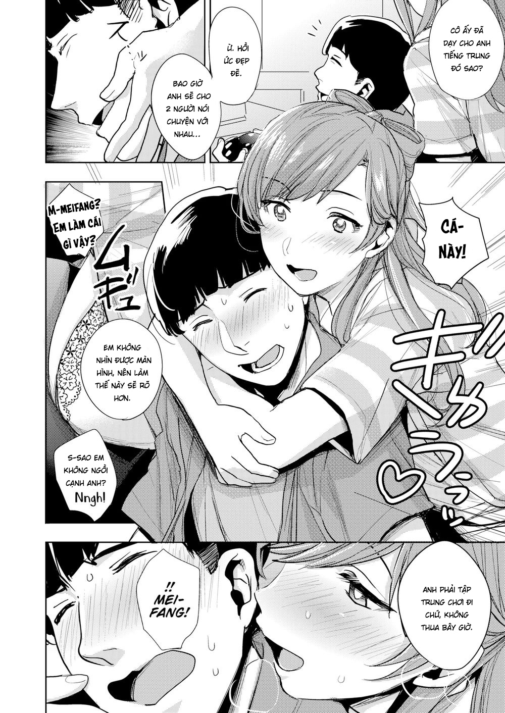 Đọc truyện hentai Dựa vào anh và nói, Wo ai ni ❤ - Nói em yêu anh đi!