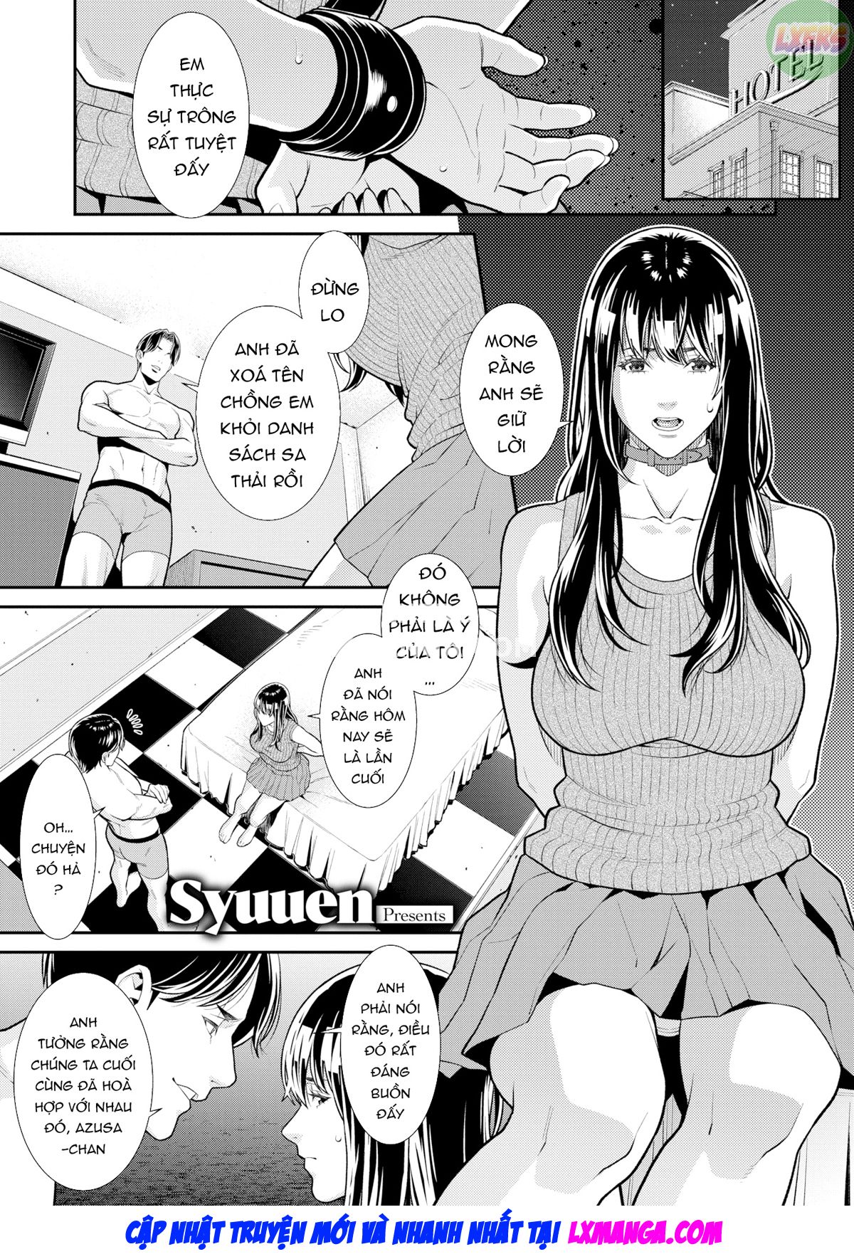 Đọc truyện hentai Vợ thèm cặc - Chap 1 ~Please Dont Fire My Husband~