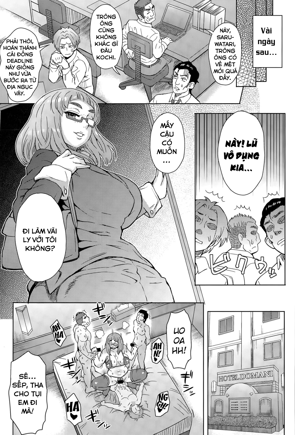 Đọc truyện hentai Bear hunt - Oneshot