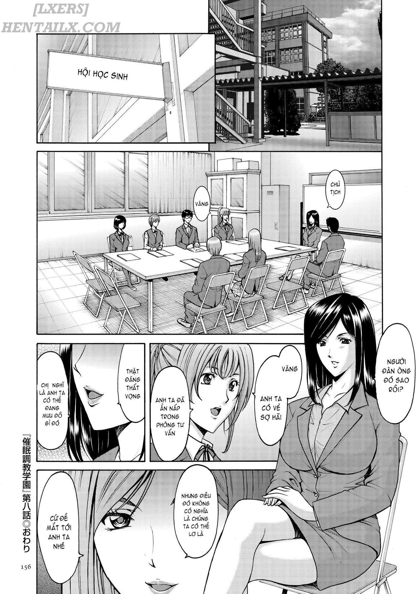 Đọc truyện hentai Saimin Choukyou Gakuen - Chap 8