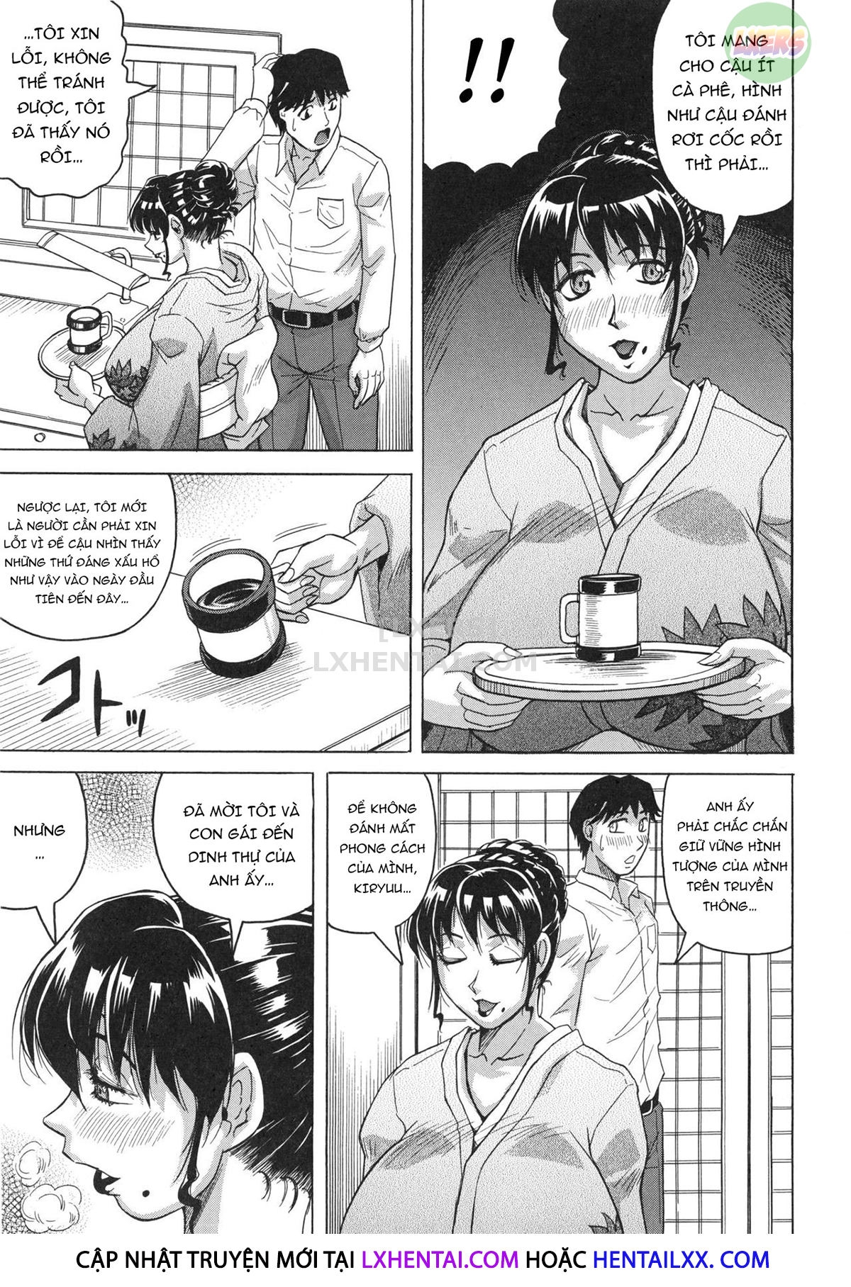 Đọc truyện hentai Oyako no Utage - Chap 1