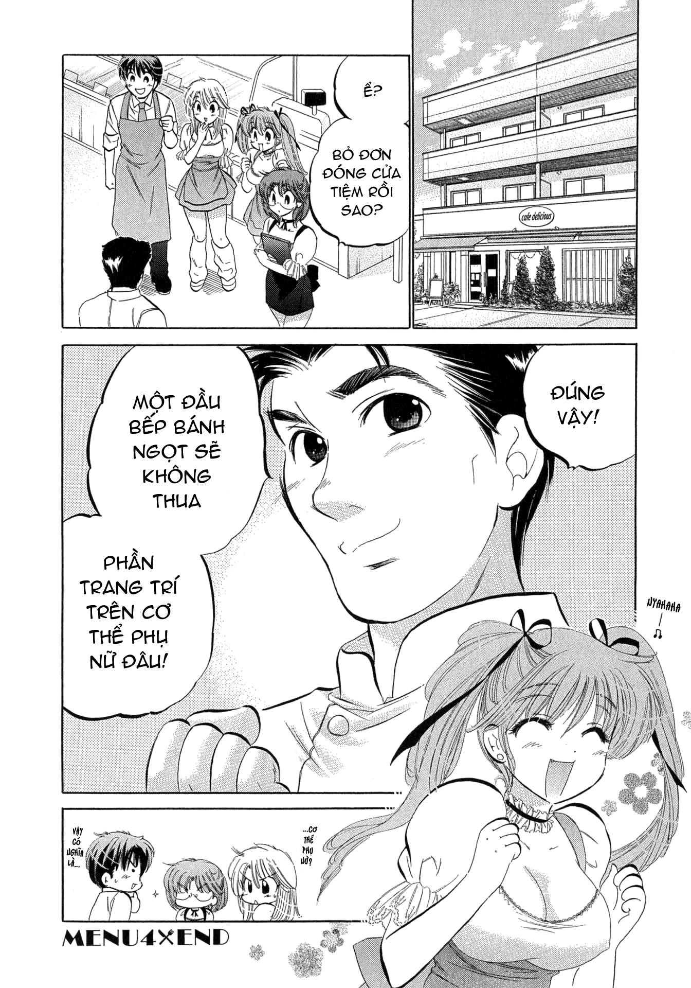 Đọc truyện hentai Cafe Delicious - Menu 4: Bánh Torte Đào