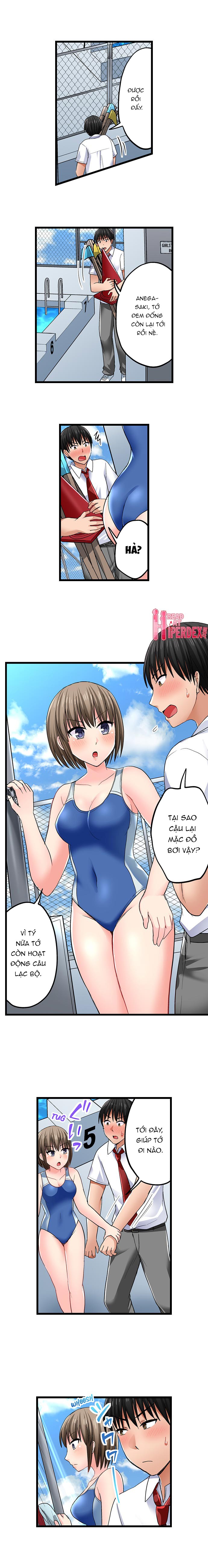 Đọc truyện hentai Trả thù kẻ bắt nạt bằng cách lếu lều - Chap 46: Chuyện tình hồ bơi