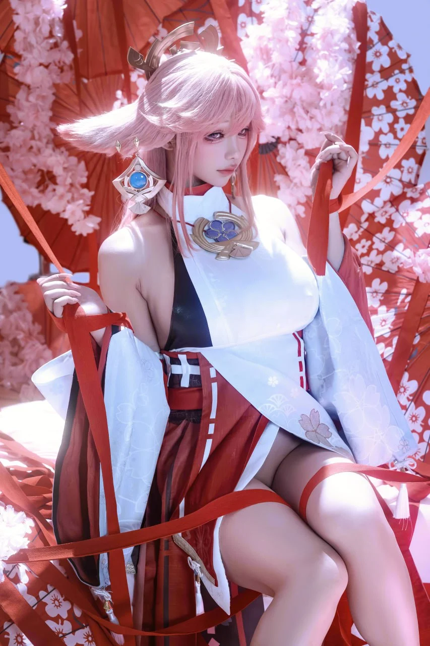 Đọc truyện hentai Tuyển tập Albums siêu phẩm Cosplay - Chap 70 - Izayoi Rui - Yae Miko