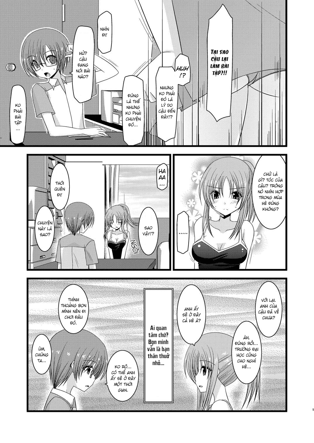 Đọc truyện hentai Cô gái thích khoả thân - Chap 5