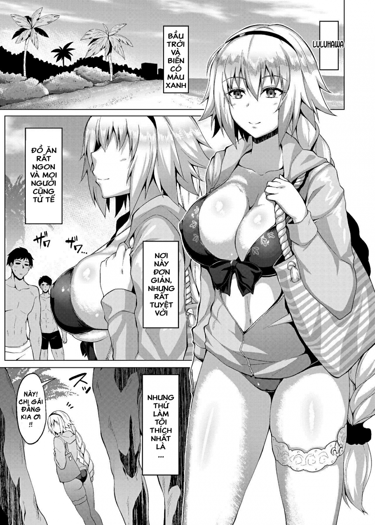 Đọc truyện hentai Hãy cùng tận hưởng mùa hè nào! (Fate/Grand Order) - Oneshot