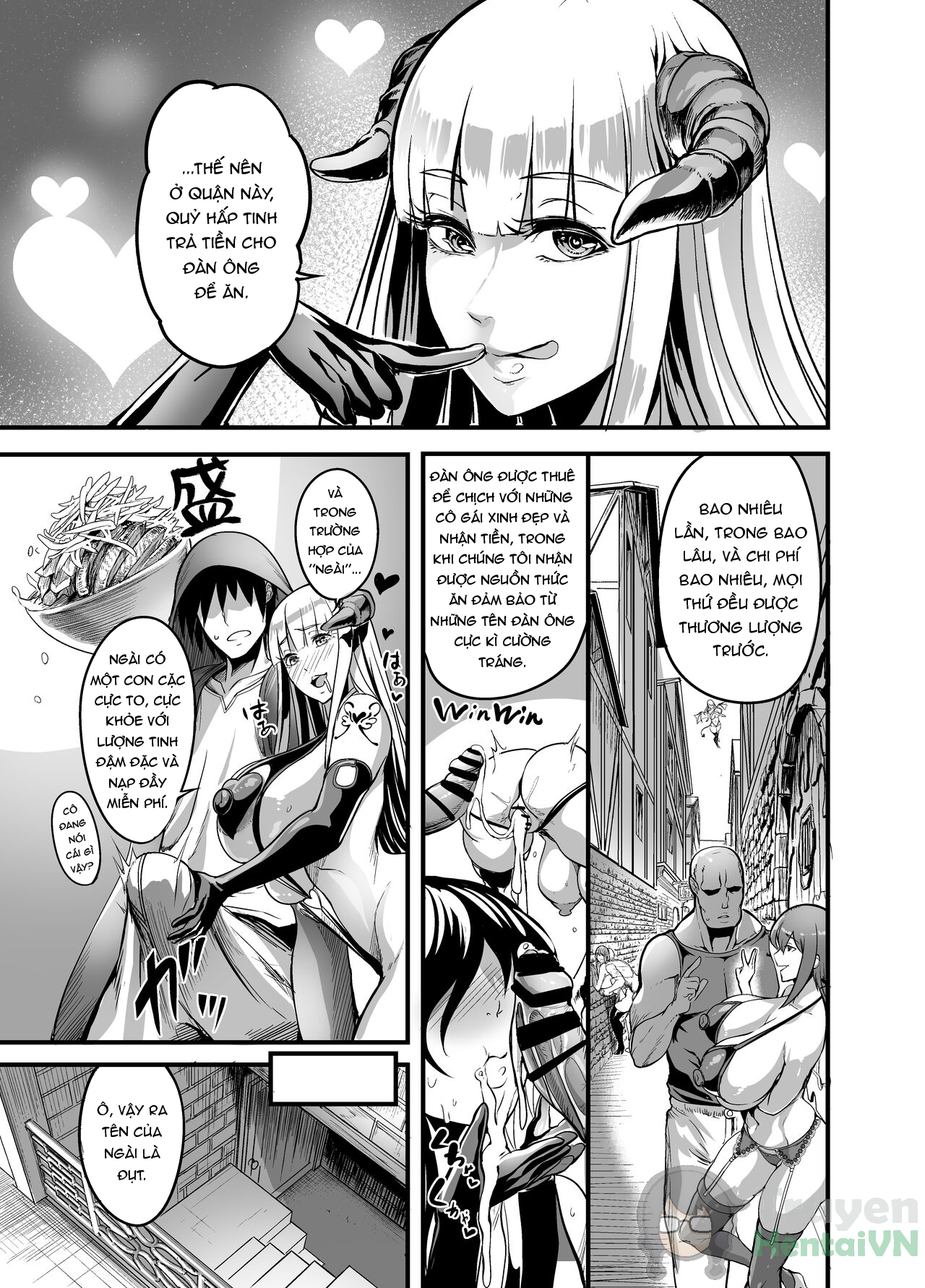Đọc truyện hentai Chào mừng ngôi làng Succubus! - part 1