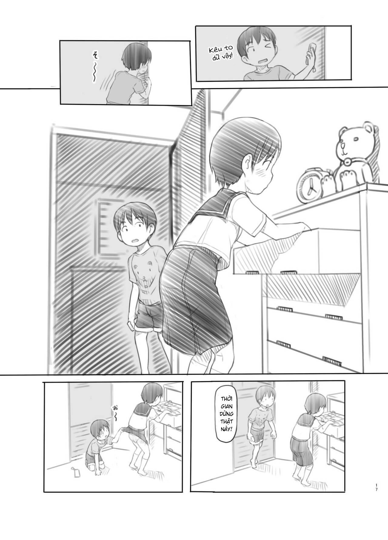 Đọc truyện hentai Tôi đưa cho em trai app ngưng đọng thời gian khi biết nó động dục - Oneshot