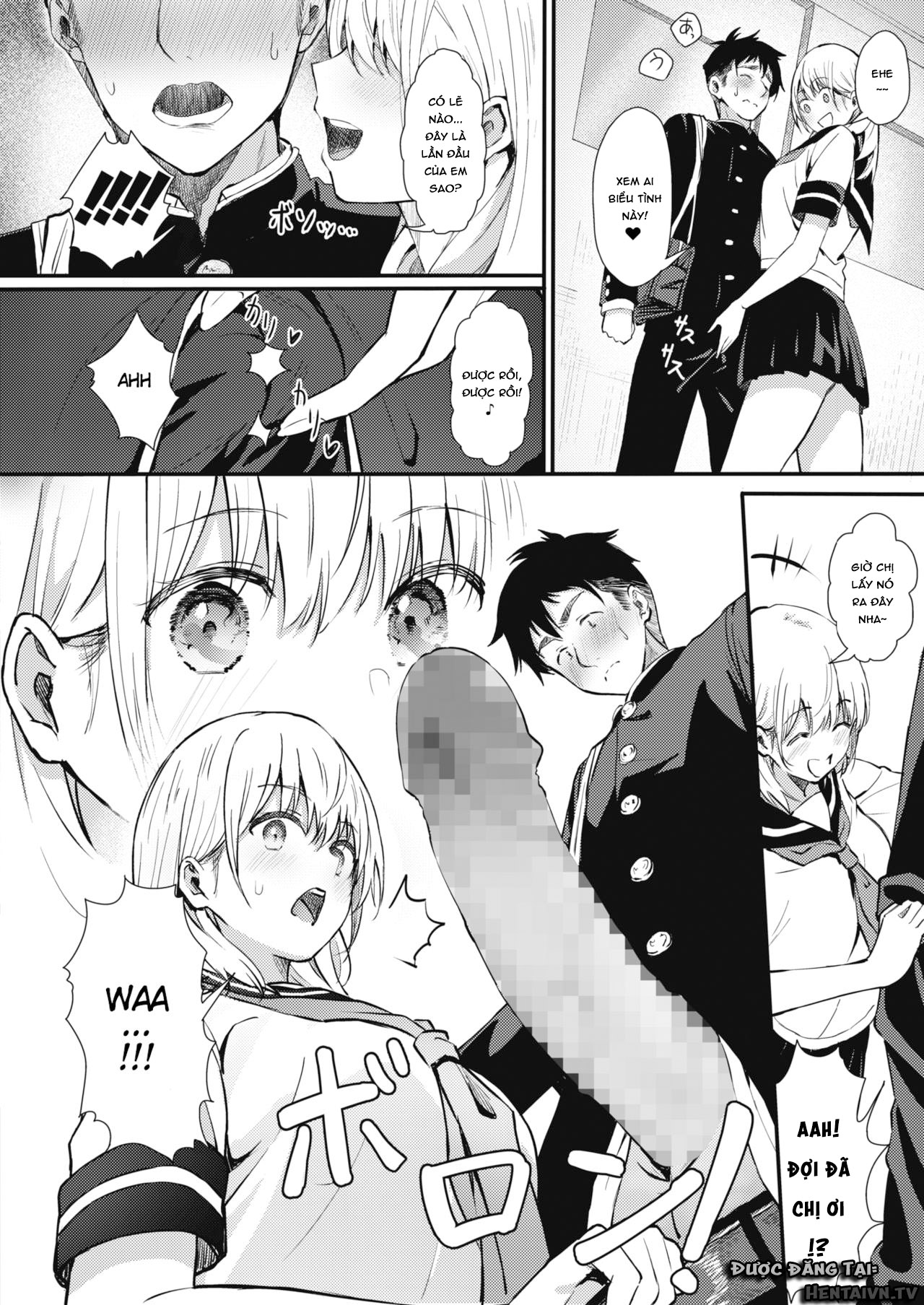 Đọc truyện hentai Rei ni Hana o Torareru - Oneshot