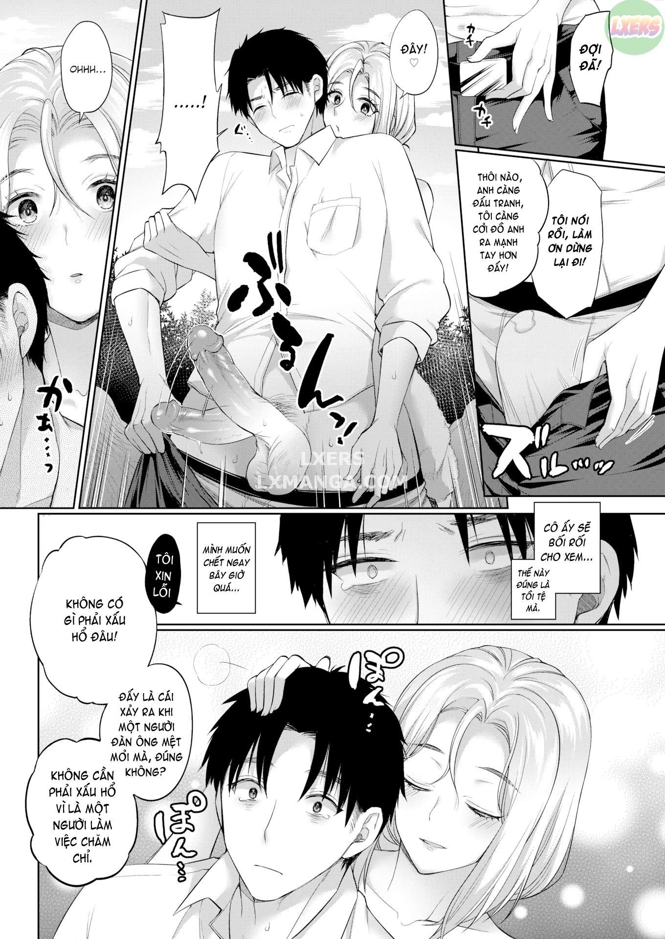 Đọc truyện hentai Thợ săn suối nước nóng bí mật - Oneshot